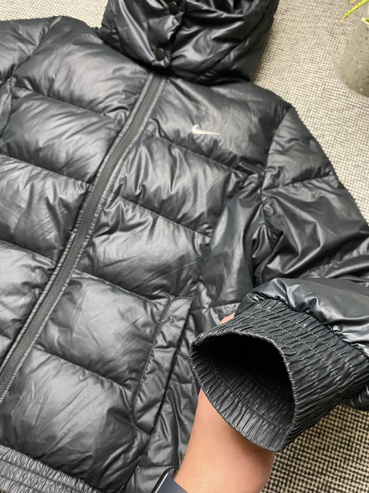 Other Nike dawn jacket puffer y2k woman black Size L / US 10 / IT 46 - 3 Thumbnail