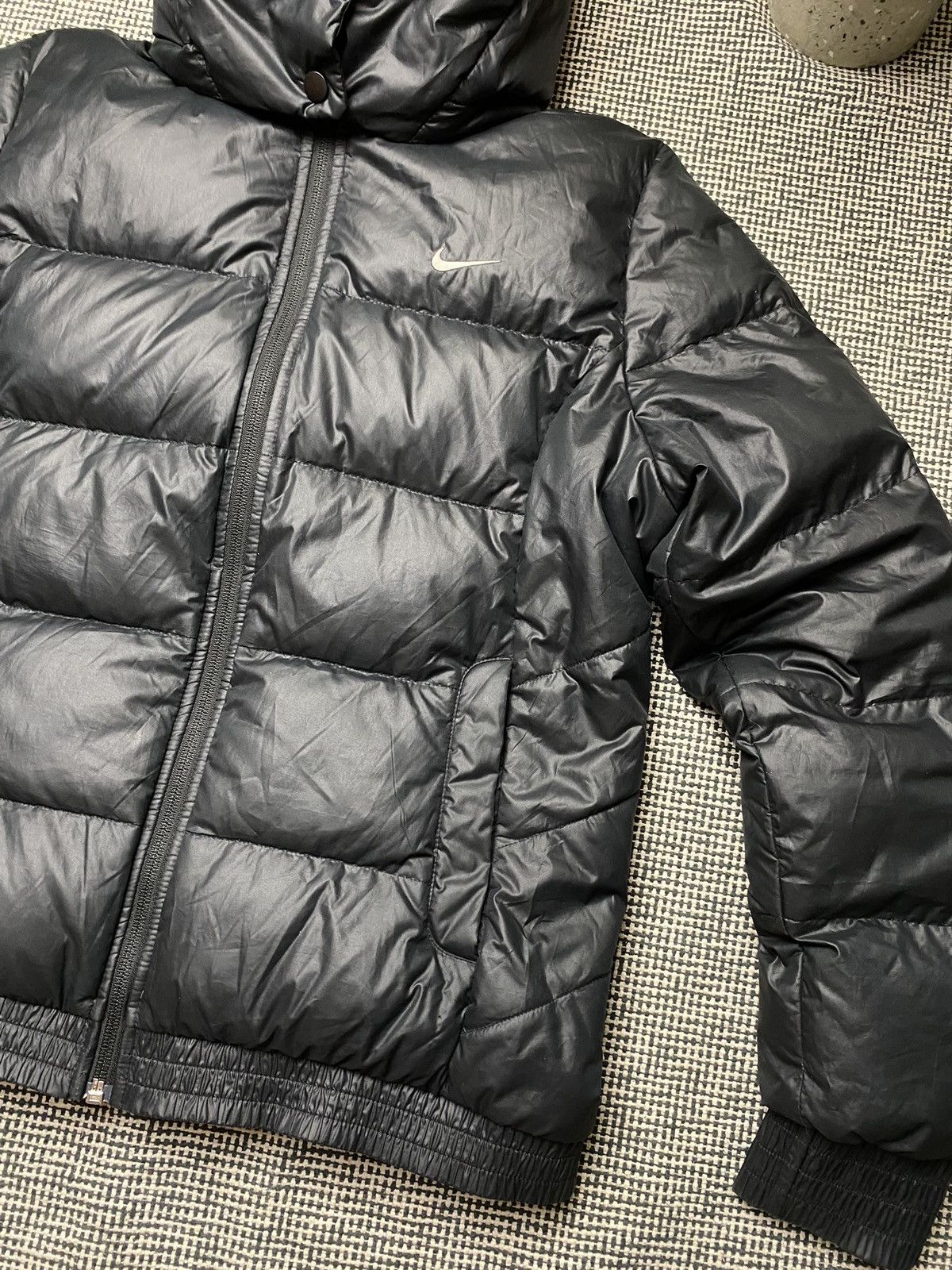 Other Nike dawn jacket puffer y2k woman black Size L / US 10 / IT 46 - 4 Thumbnail