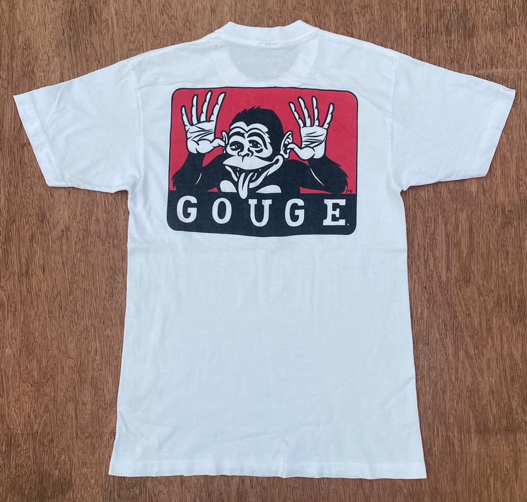 Japanese Brand × Vintage vintage tee GOUGE D -3 Size US M / EU 48-50 / 2 - 1 Thumbnail