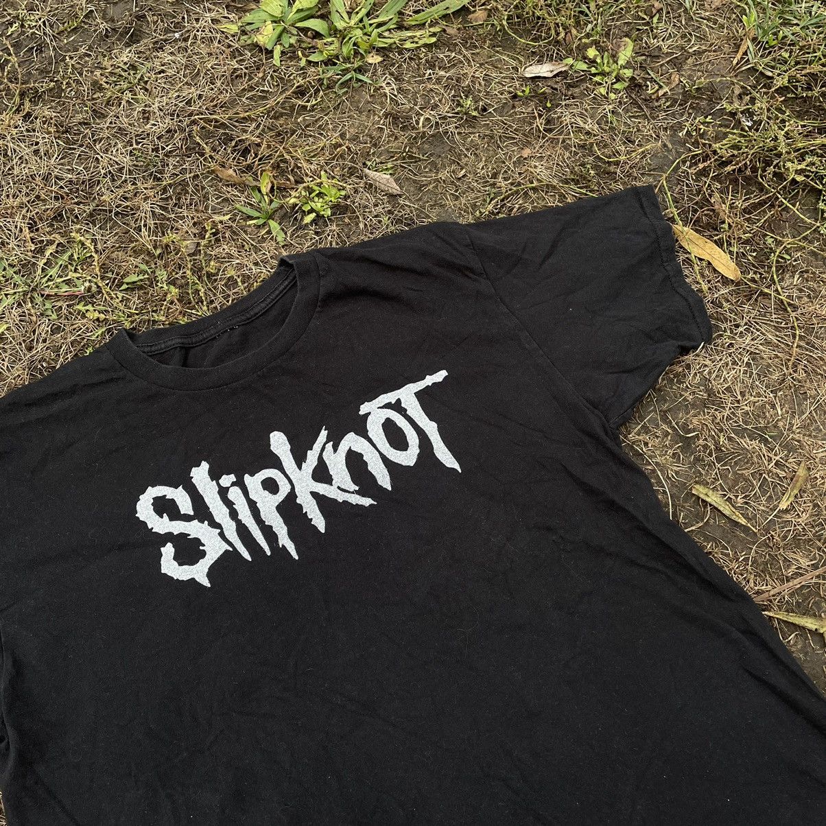 Vintage Vintage Y2K Slipknot Band Tee Graphic Black Streetwear L Size US L / EU 52-54 / 3 - 5 Thumbnail