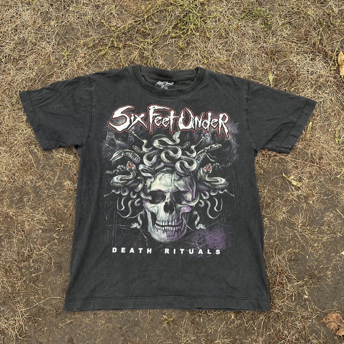 Band Tees Vintage Y2K Skulls Dead Face Horror Tee Rock Streetwear Size US S / EU 44-46 / 1 - 2 Thumbnail