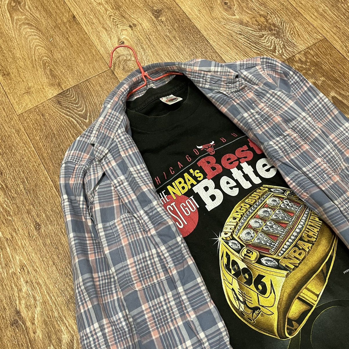 Vintage Vintage 90s Y2K Baggy Plaid Shirt Grunge Streetwear Faded M Size US M / EU 48-50 / 2 - 1 Thumbnail
