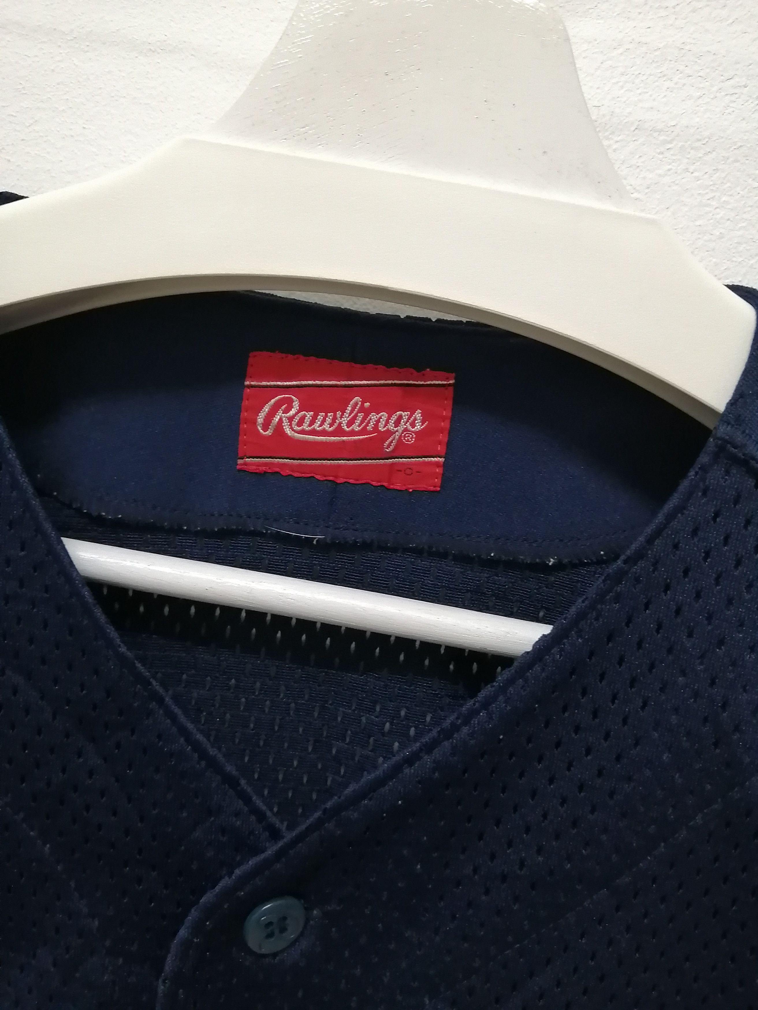 Japanese Brand Vintage Rawlings Caters #4 Baseball Jersey Size US L / EU 52-54 / 3 - 7 Thumbnail