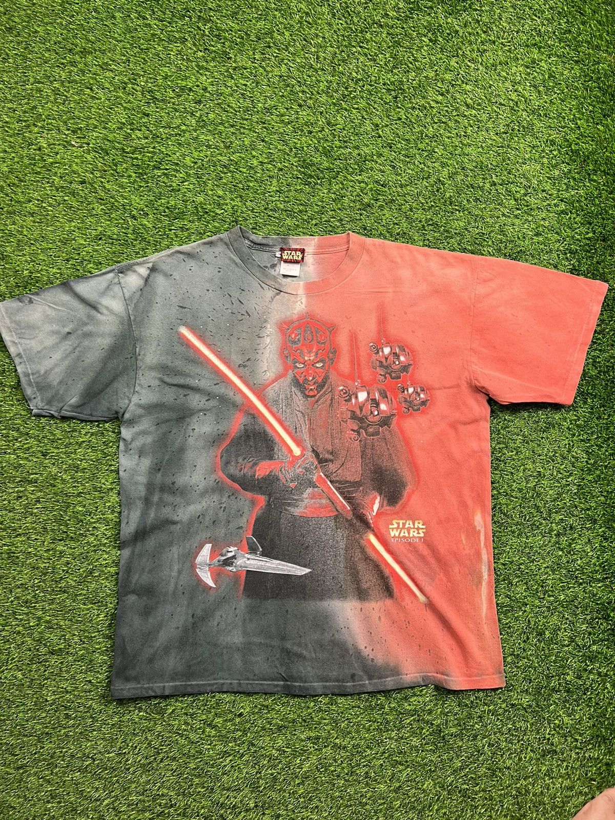 Star Wars (B168) vintage dark maul - star wars episode 1 Size US L / EU 52-54 / 3 - 2 Thumbnail