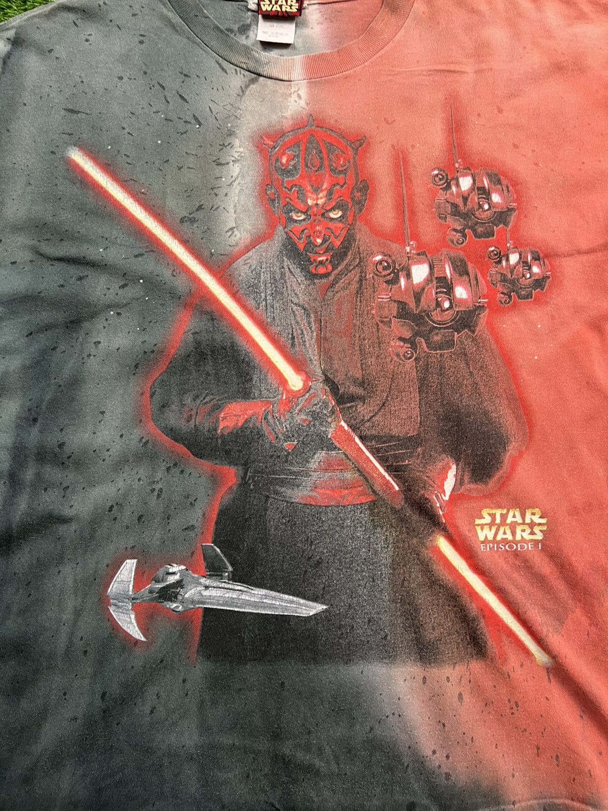 Star Wars (B168) vintage dark maul - star wars episode 1 Size US L / EU 52-54 / 3 - 3 Thumbnail