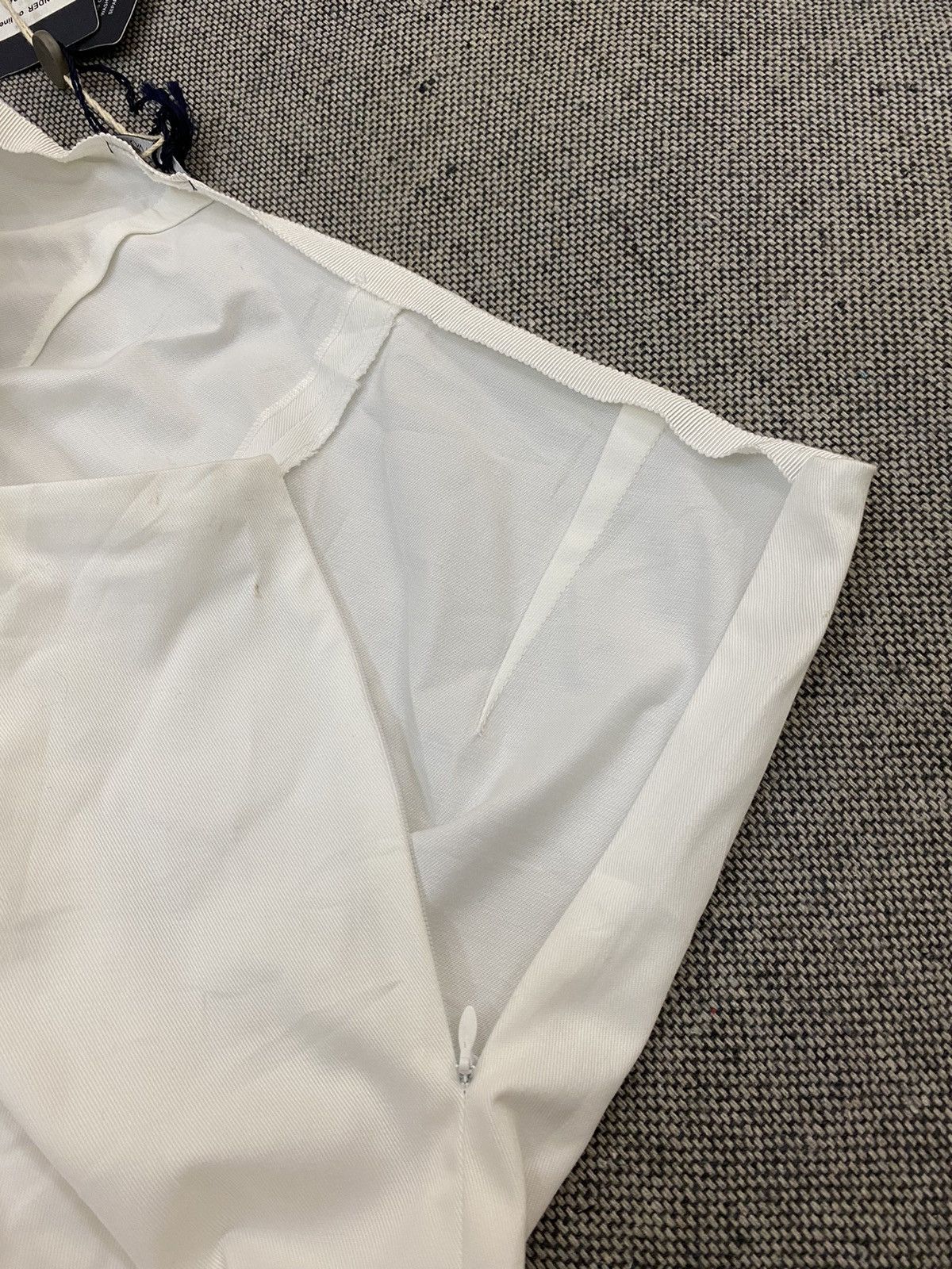 Jil Sander Jil Sander Navy White Casual Pant Size 26" / US 2 / IT 38 - 9 Thumbnail