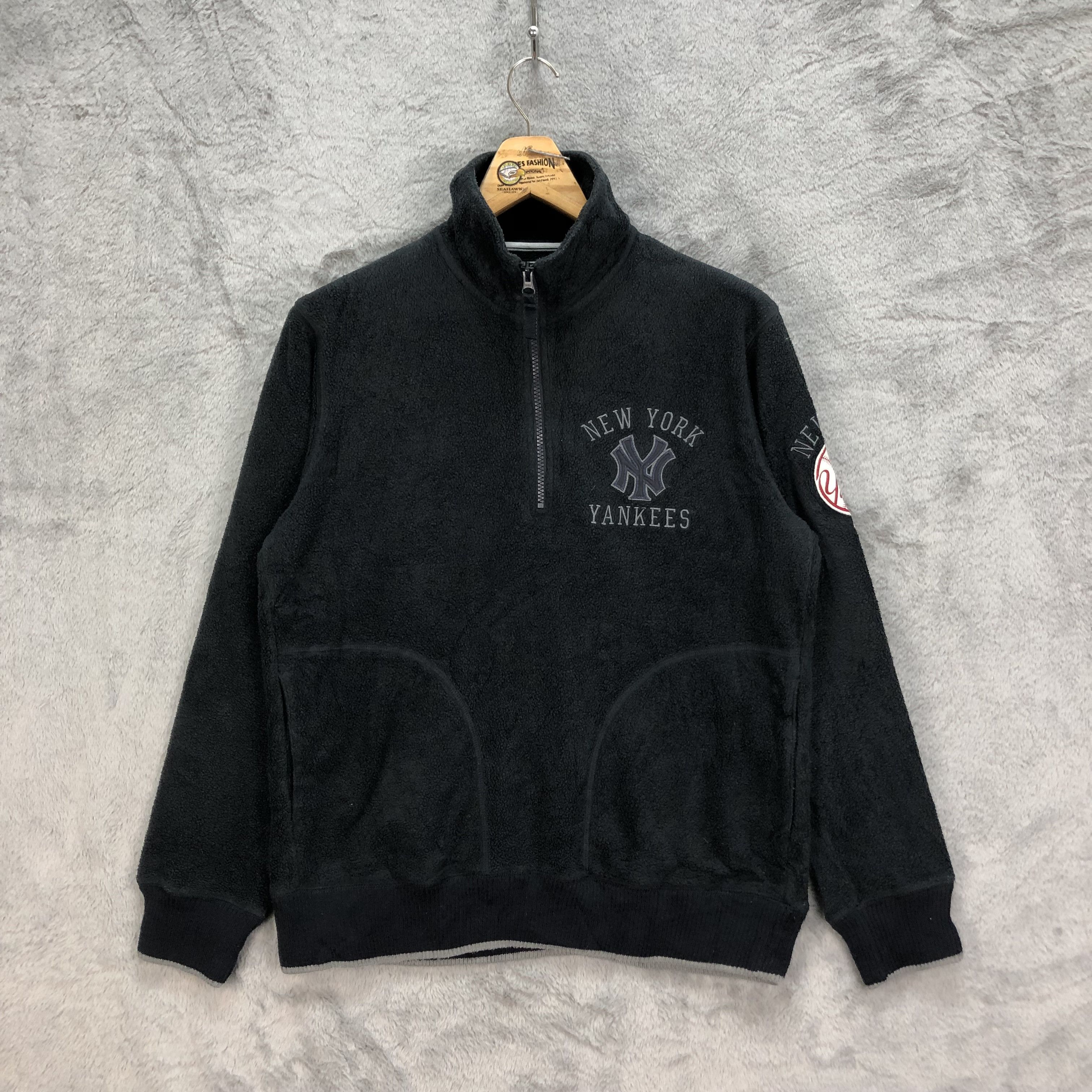 MLB MLB NEW YORK YANKEES FLEECE SHERPA SWEATSHIRTS #5071-23 Size US L / EU 52-54 / 3 - 1 Thumbnail