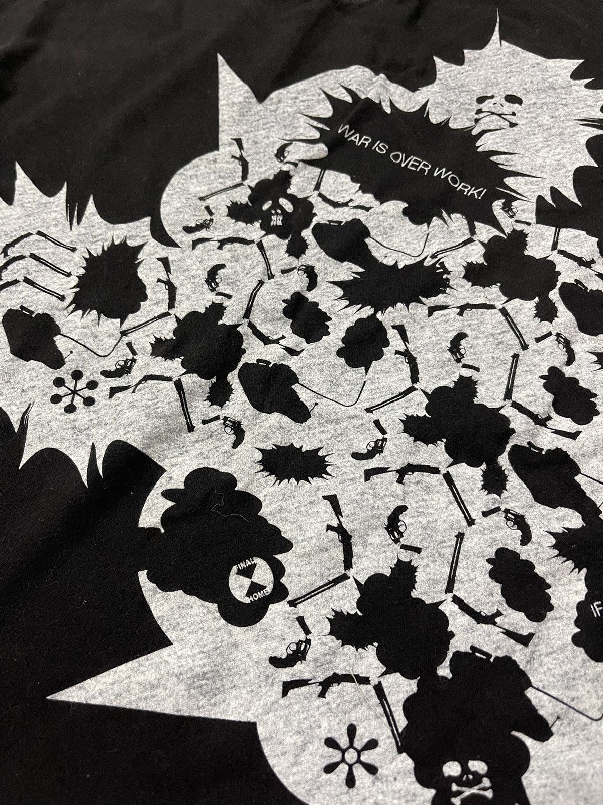 Final Home × Issey Miyake Final Home War Is Over Work black shirt Size S / US 4 / IT 40 - 4 Thumbnail