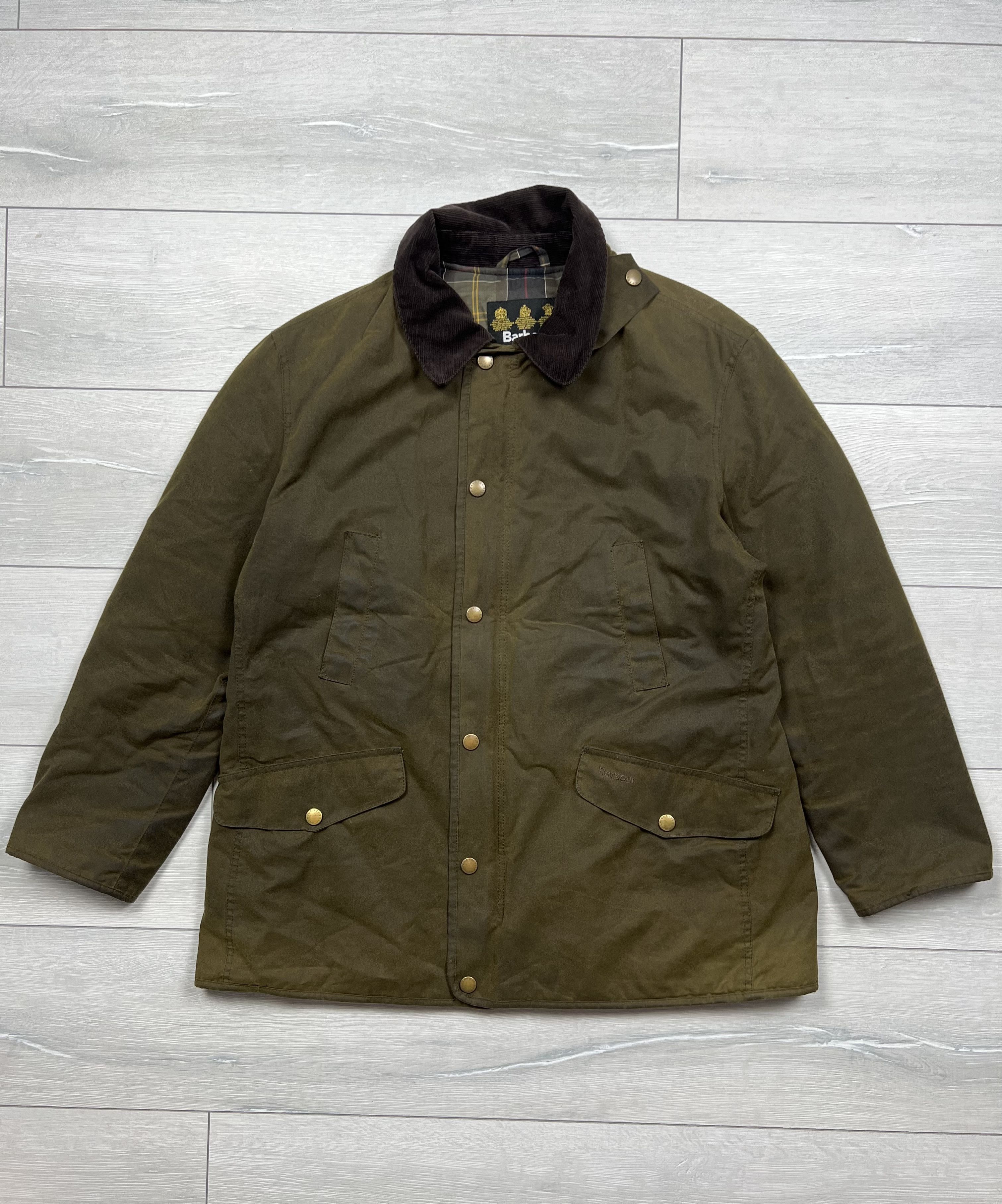 Barbour Barbour Silchester Green Waxed Jacket Grailed