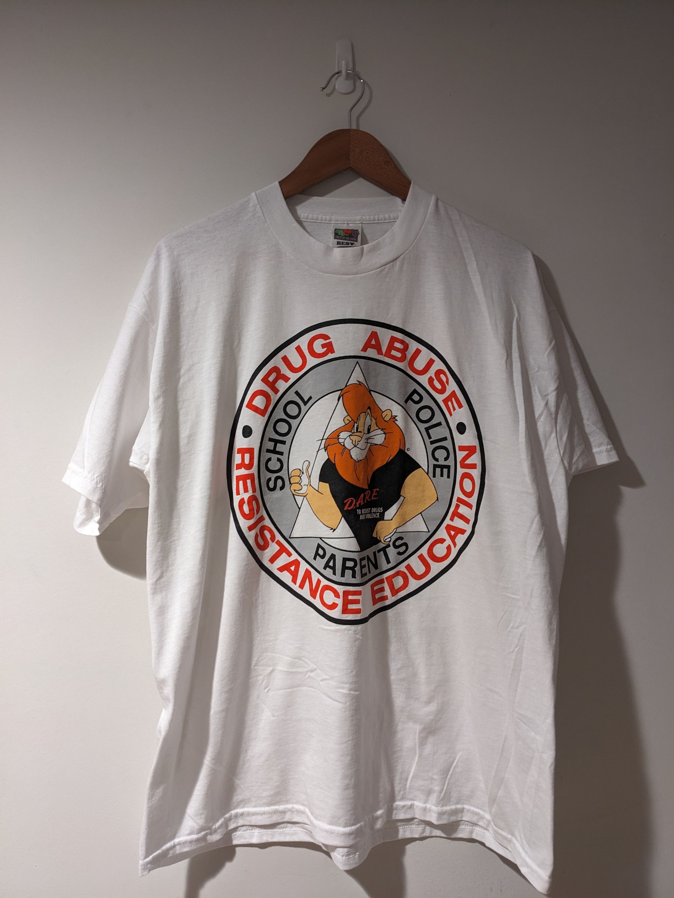 Vintage Vintage 90s DARE Drug Abuse Resistance Education TShirt Grailed