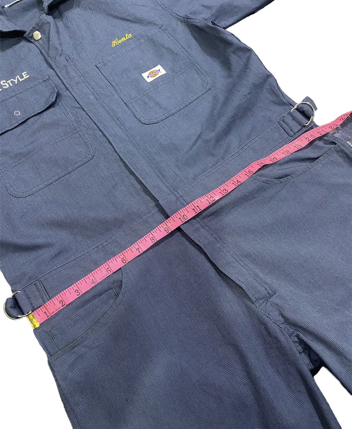 Dickies Vintage Dickies Hickory Stripe Overall Jumpsuit Size US 42 / EU 58 - 9 Thumbnail
