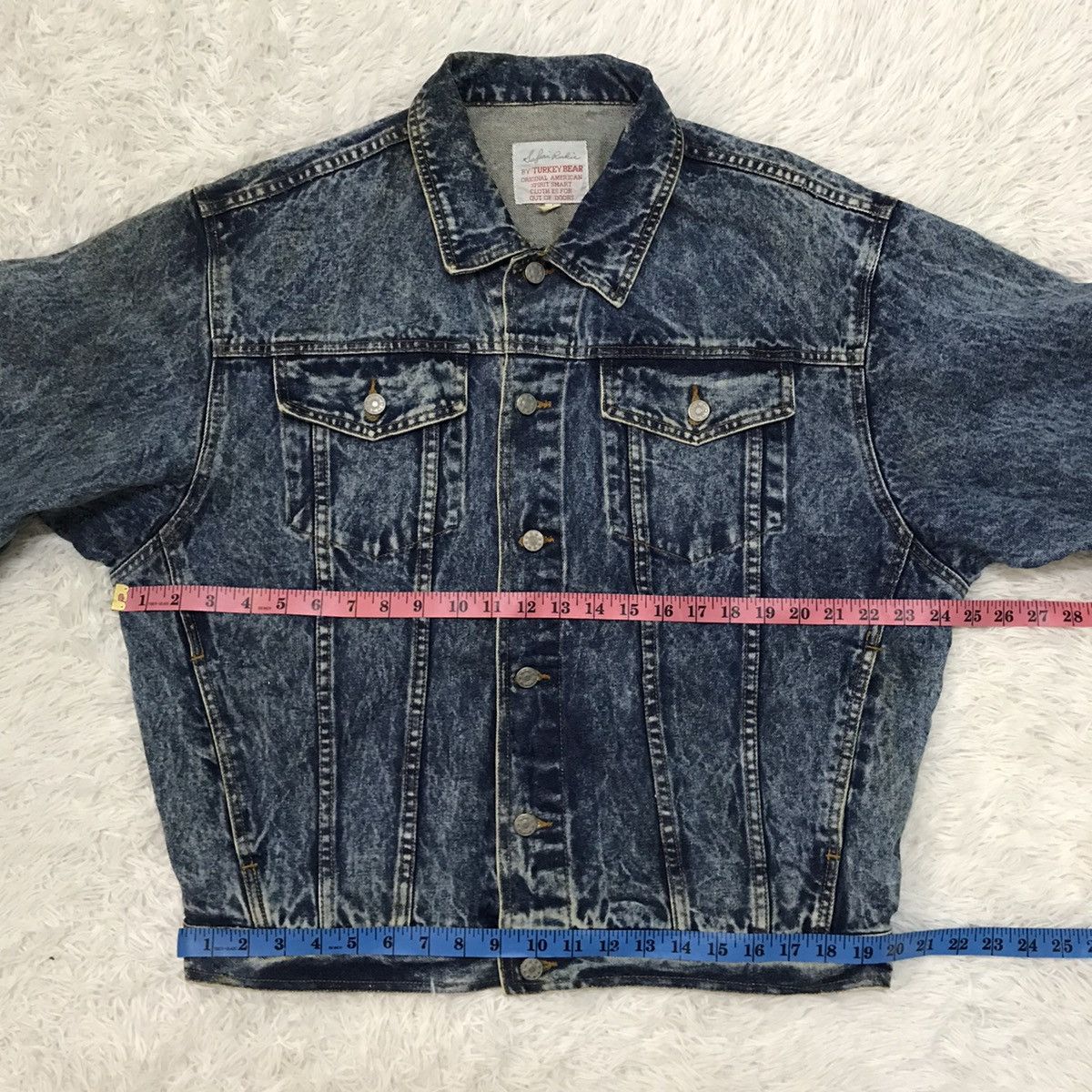 Japanese Brand Vtg Safari Rookie by Turkey Bear Denim Jacket Size US L / EU 52-54 / 3 - 16 Thumbnail