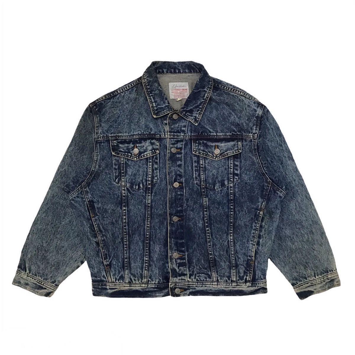 Vtg Safari Rookie by Turkey Bear Denim Jacket