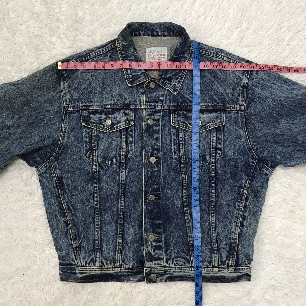 Japanese Brand Vtg Safari Rookie by Turkey Bear Denim Jacket Size US L / EU 52-54 / 3 - 17 Thumbnail