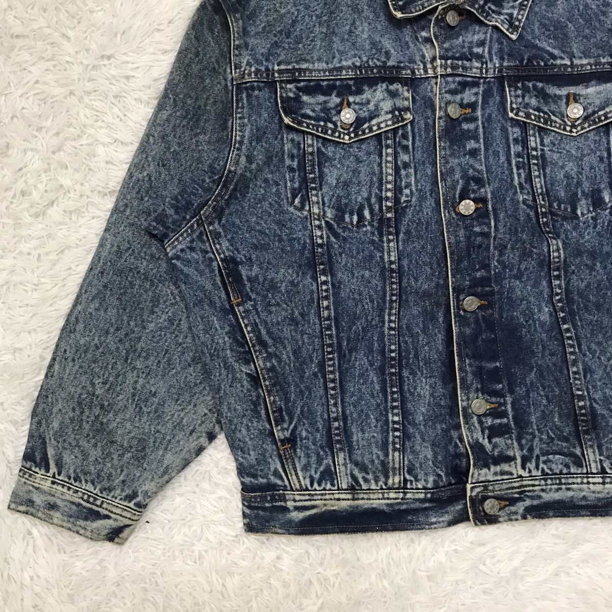 Japanese Brand Vtg Safari Rookie by Turkey Bear Denim Jacket Size US L / EU 52-54 / 3 - 3 Thumbnail