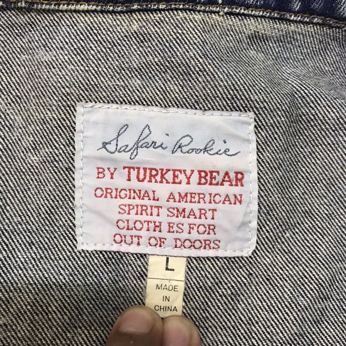 Japanese Brand Vtg Safari Rookie by Turkey Bear Denim Jacket Size US L / EU 52-54 / 3 - 19 Thumbnail