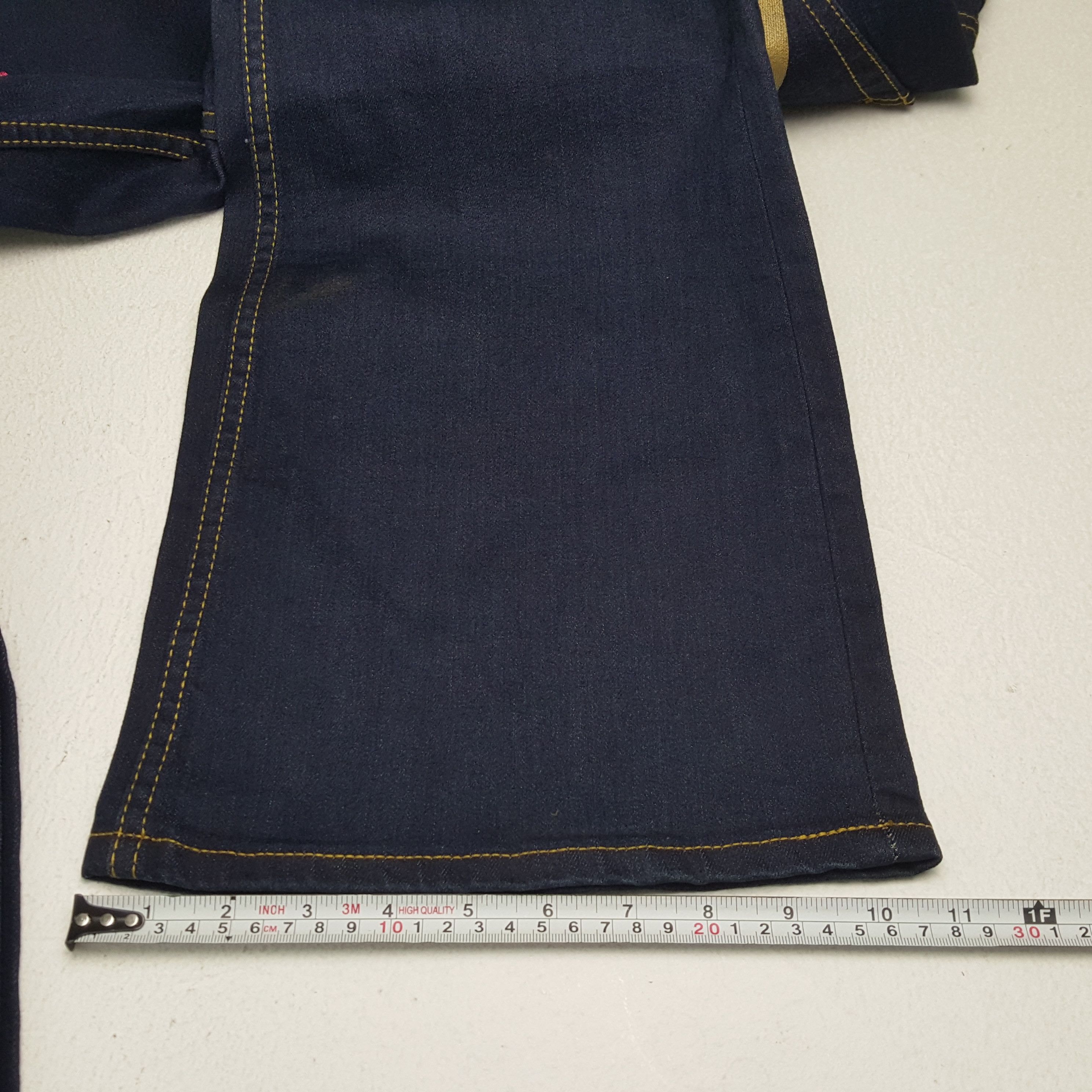 Evisu × Japanese Brand × Vintage Vintage EVISU Japanese Brand Daicock Bootcut Woman's Jeans Size 34" / US 12 / IT 48 - 12 Thumbnail