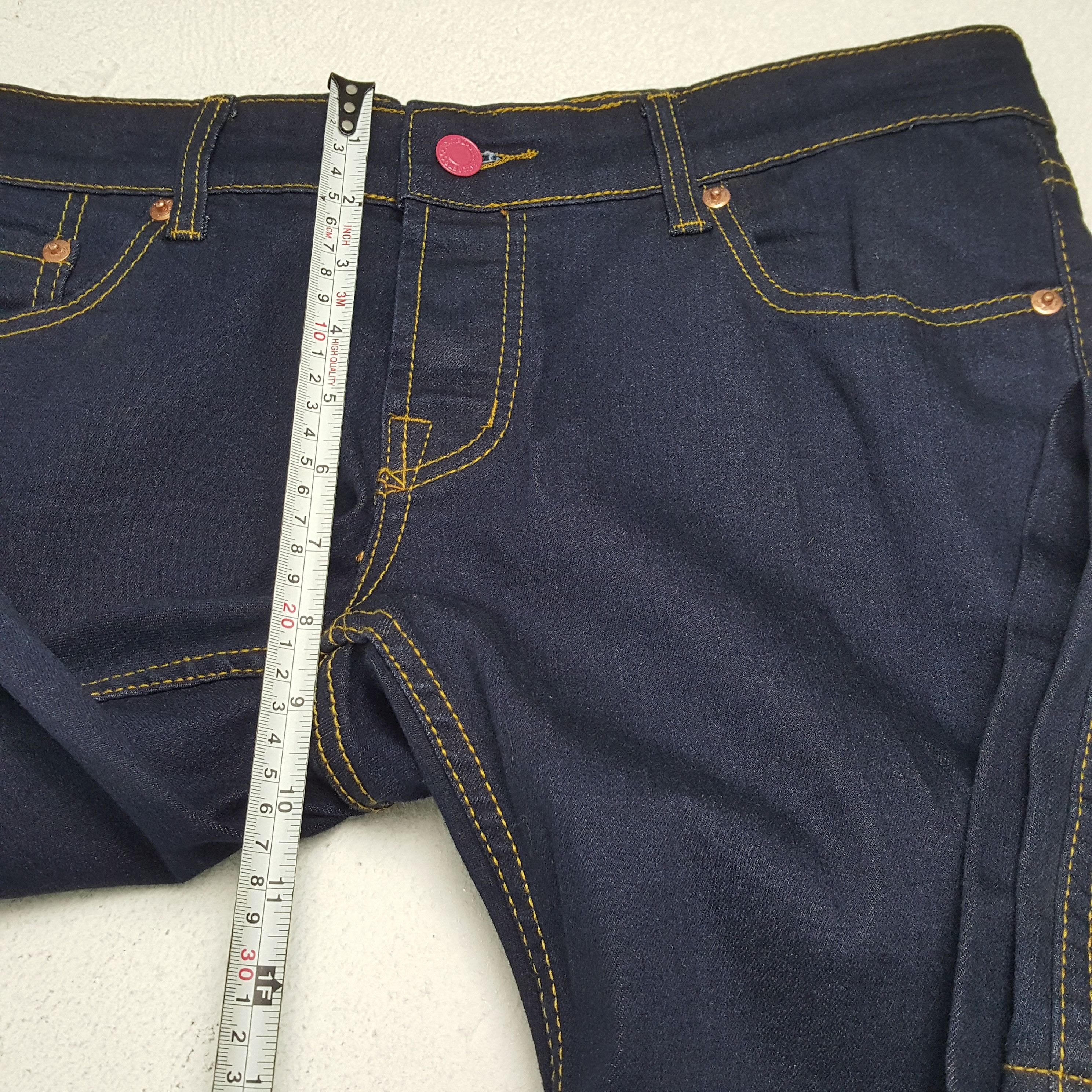 Evisu × Japanese Brand × Vintage Vintage EVISU Japanese Brand Daicock Bootcut Woman's Jeans Size 34" / US 12 / IT 48 - 9 Thumbnail