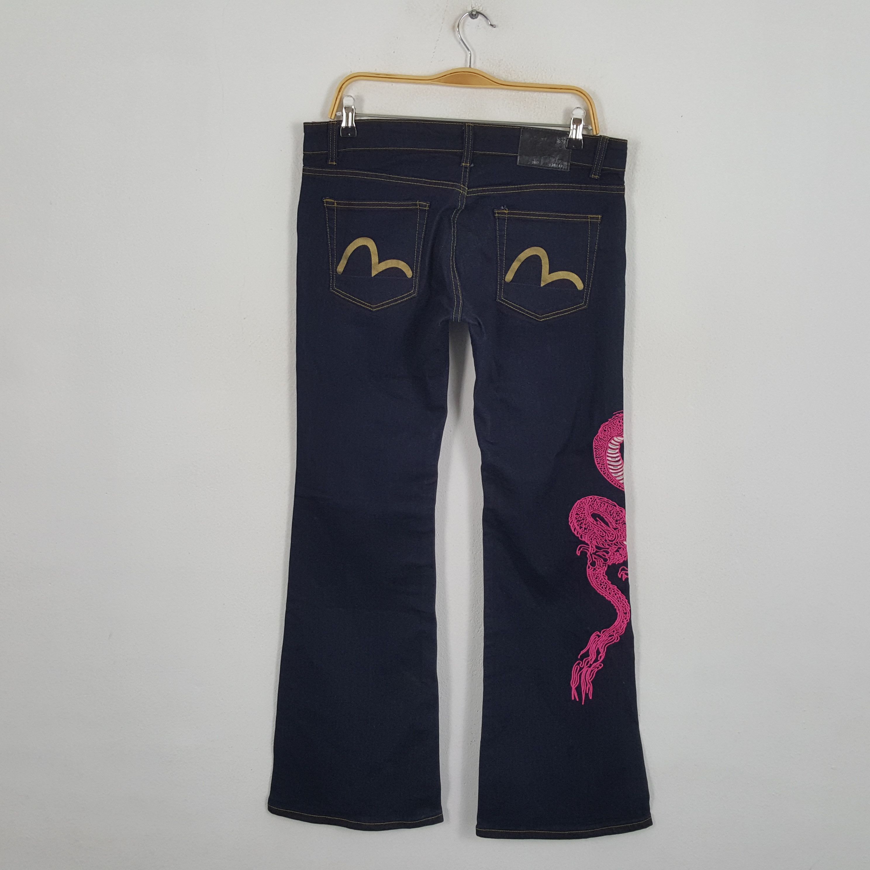 Evisu × Japanese Brand × Vintage Vintage EVISU Japanese Brand Daicock Bootcut Woman's Jeans Size 34" / US 12 / IT 48 - 4 Thumbnail