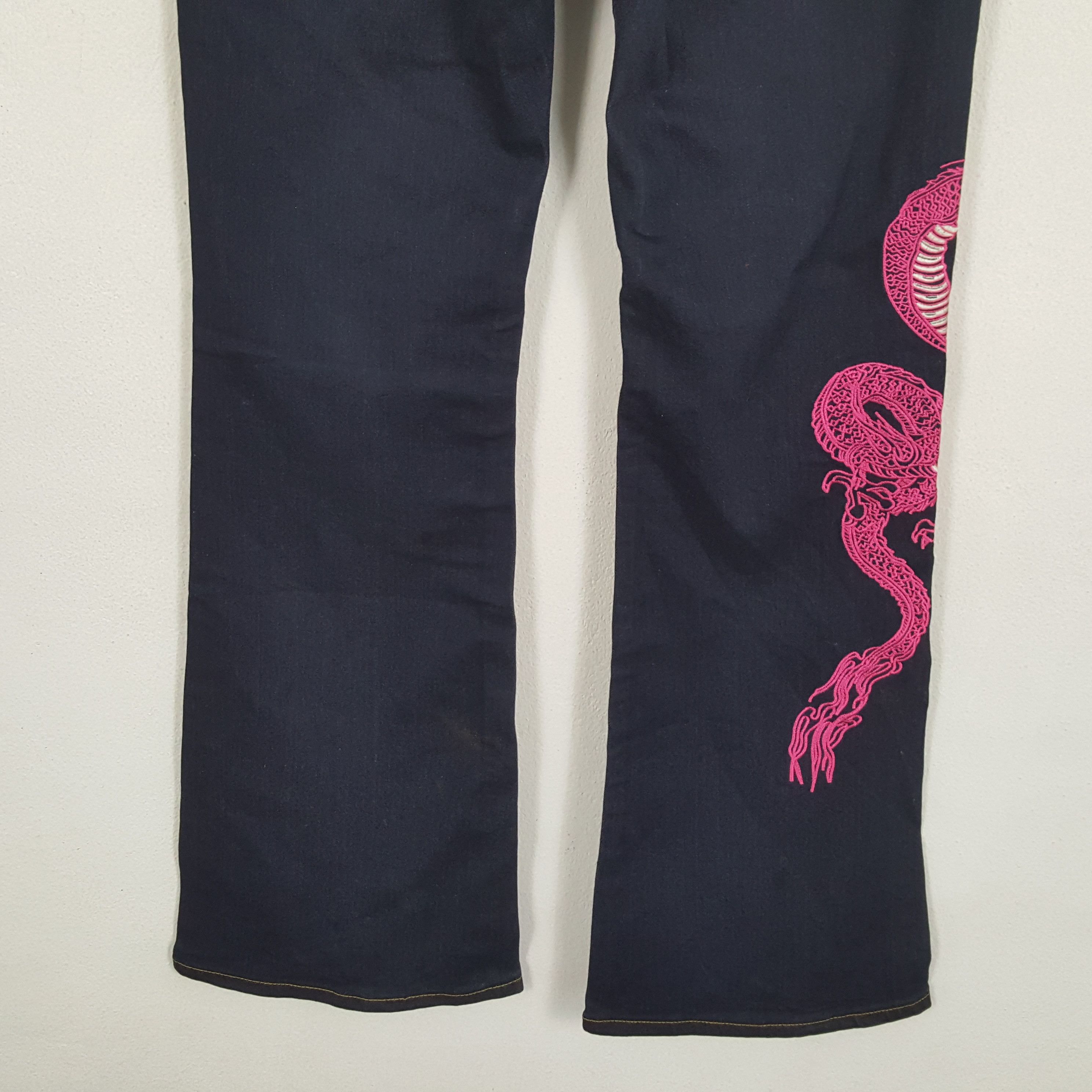 Evisu × Japanese Brand × Vintage Vintage EVISU Japanese Brand Daicock Bootcut Woman's Jeans Size 34" / US 12 / IT 48 - 6 Thumbnail