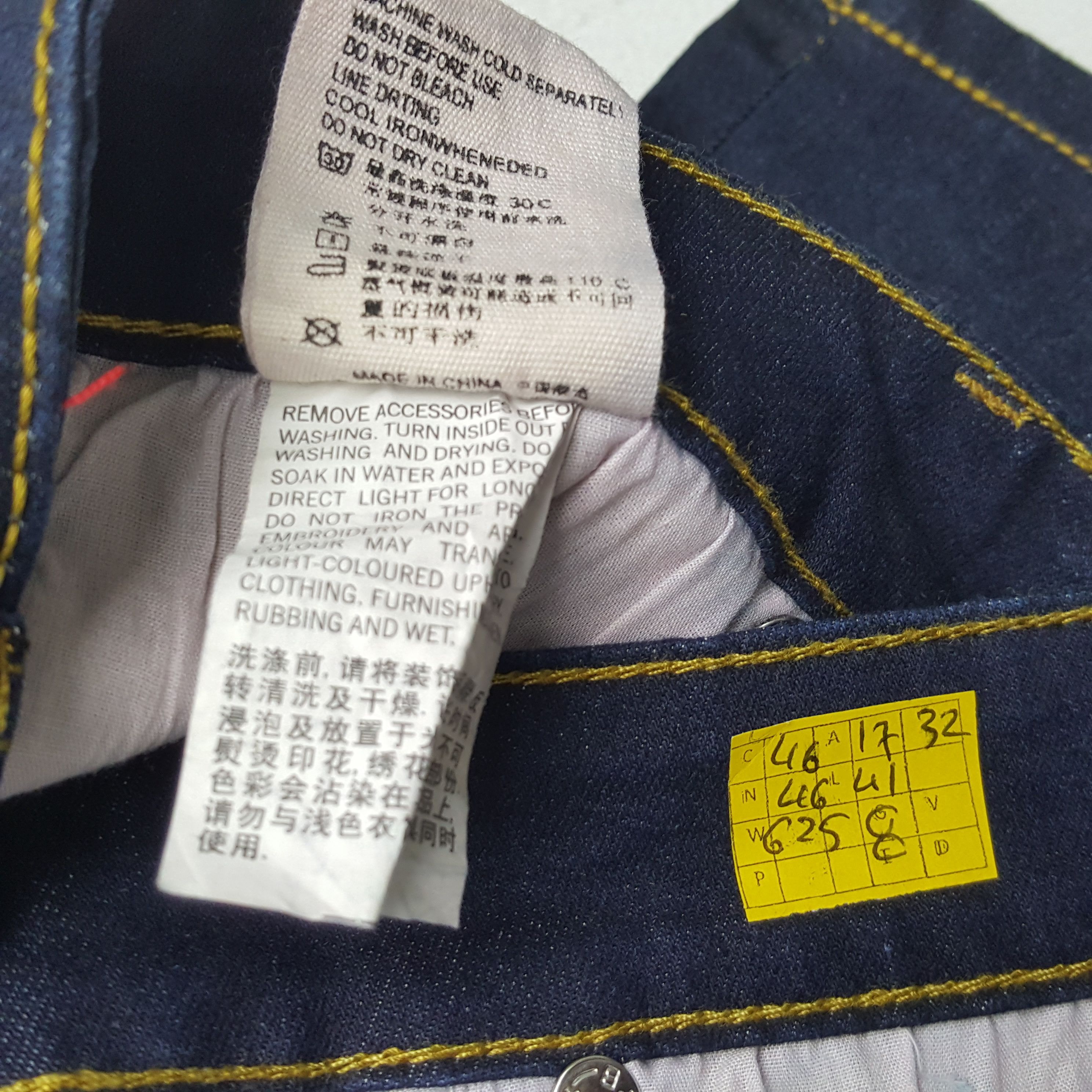Evisu × Japanese Brand × Vintage Vintage EVISU Japanese Brand Daicock Bootcut Woman's Jeans Size 34" / US 12 / IT 48 - 14 Thumbnail