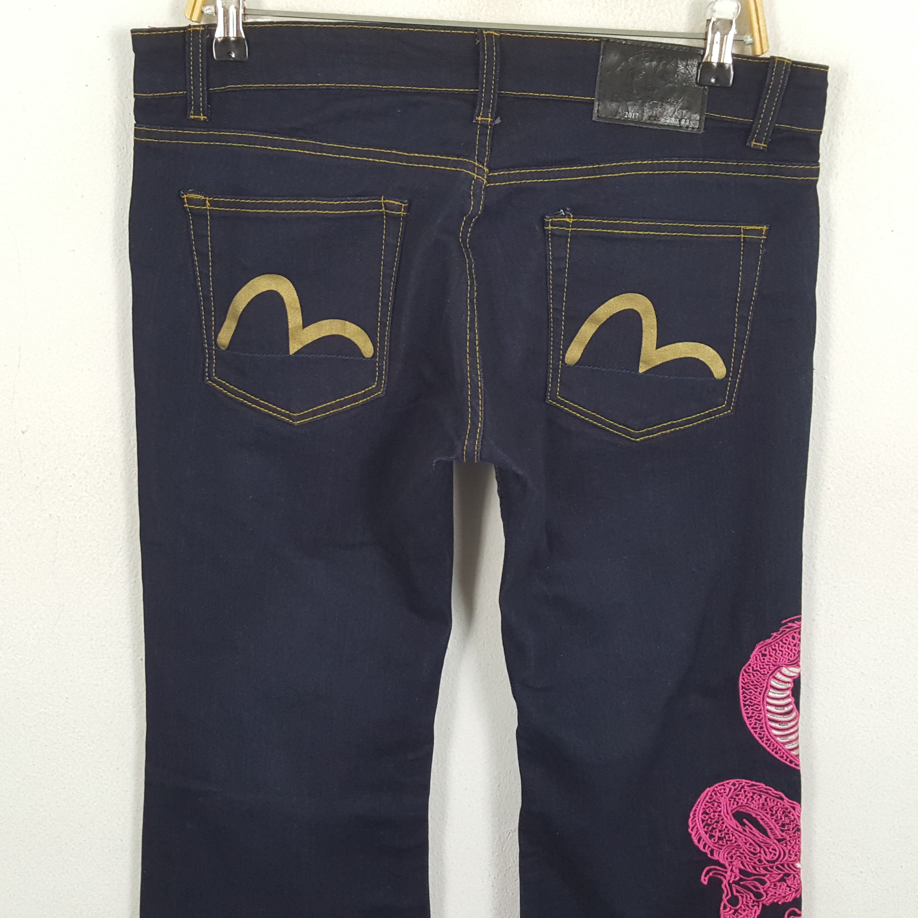 Evisu × Japanese Brand × Vintage Vintage EVISU Japanese Brand Daicock Bootcut Woman's Jeans Size 34" / US 12 / IT 48 - 5 Thumbnail