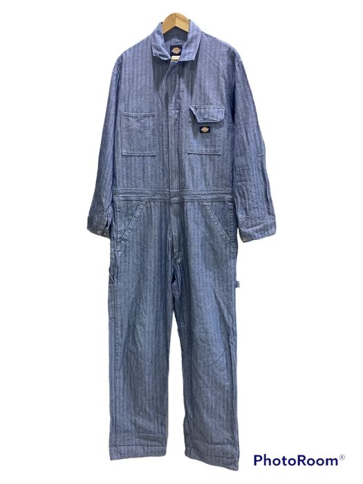 Dickies 🔥 BEST OFFER 🔥 Dickies Men's Fisher Stripe Overall Jumpsuit ...