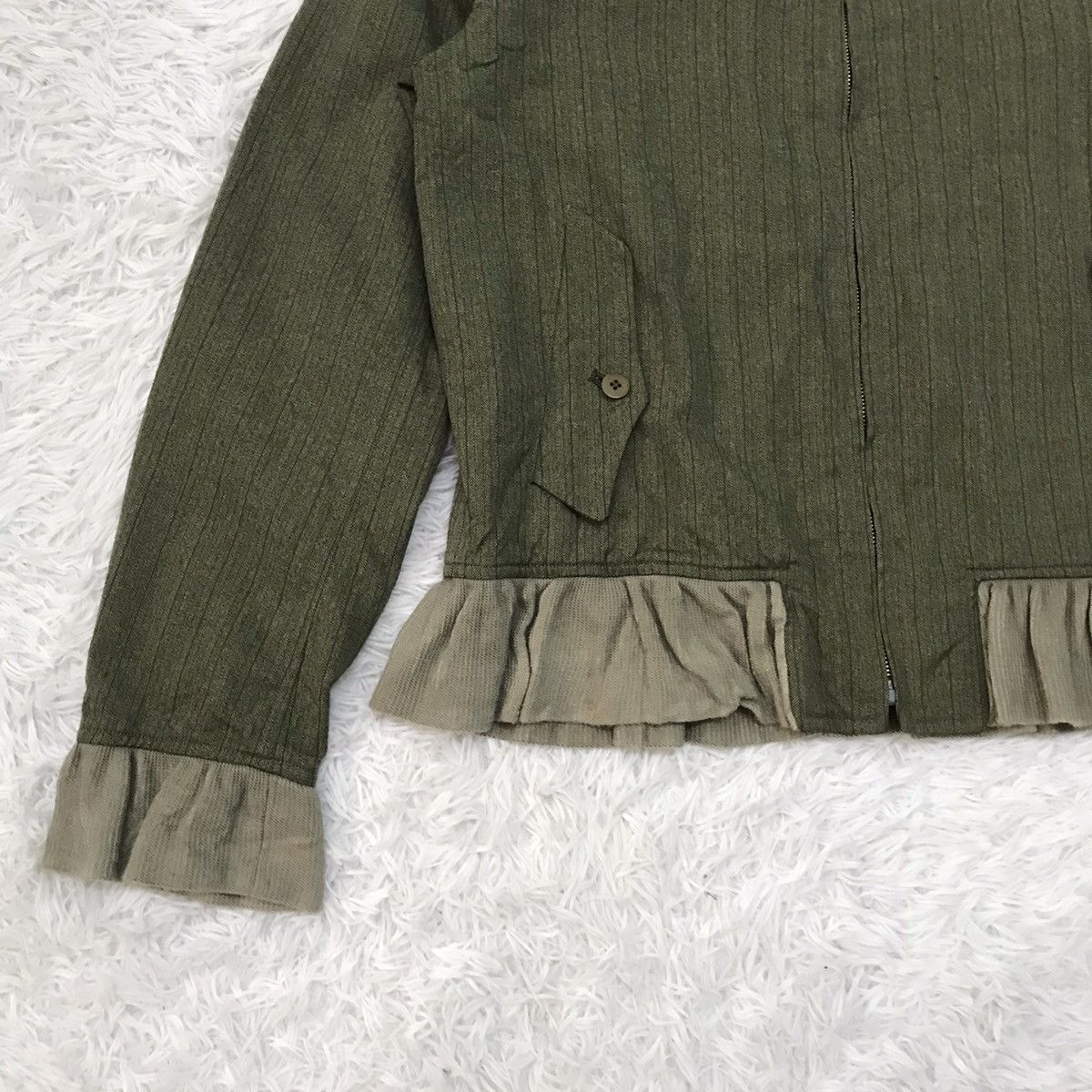 Japanese Brand Kiminori Morishita Rib Knit Jacket Size S / US 4 / IT 40 - 3 Thumbnail