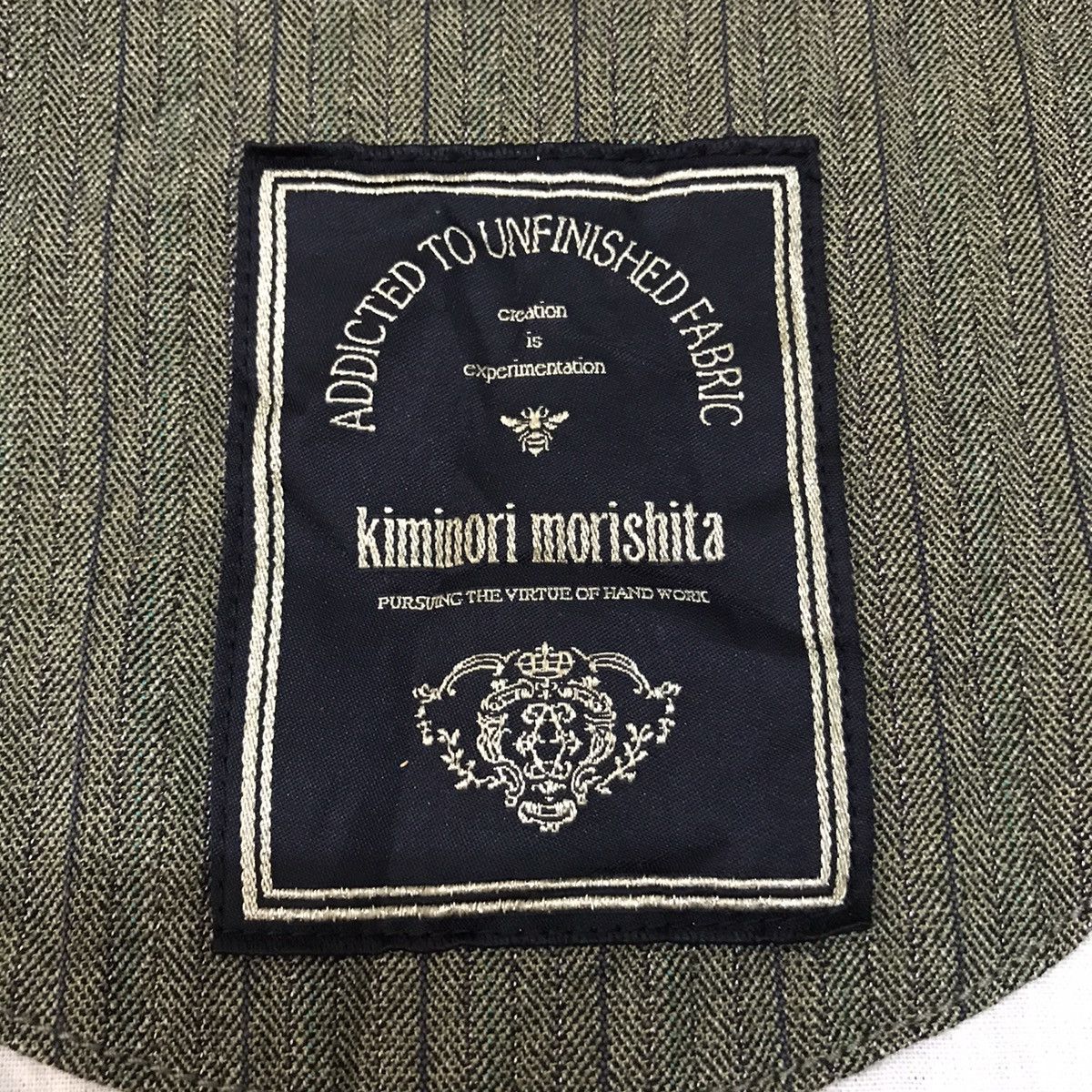 Japanese Brand Kiminori Morishita Rib Knit Jacket Size S / US 4 / IT 40 - 12 Thumbnail
