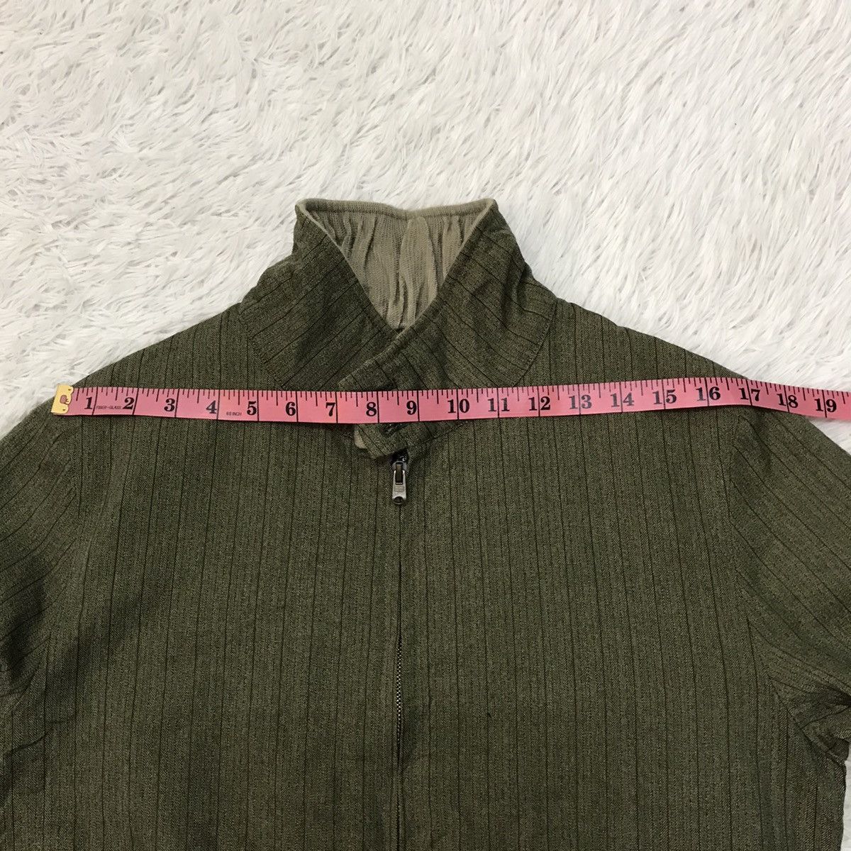 Japanese Brand Kiminori Morishita Rib Knit Jacket Size S / US 4 / IT 40 - 10 Thumbnail
