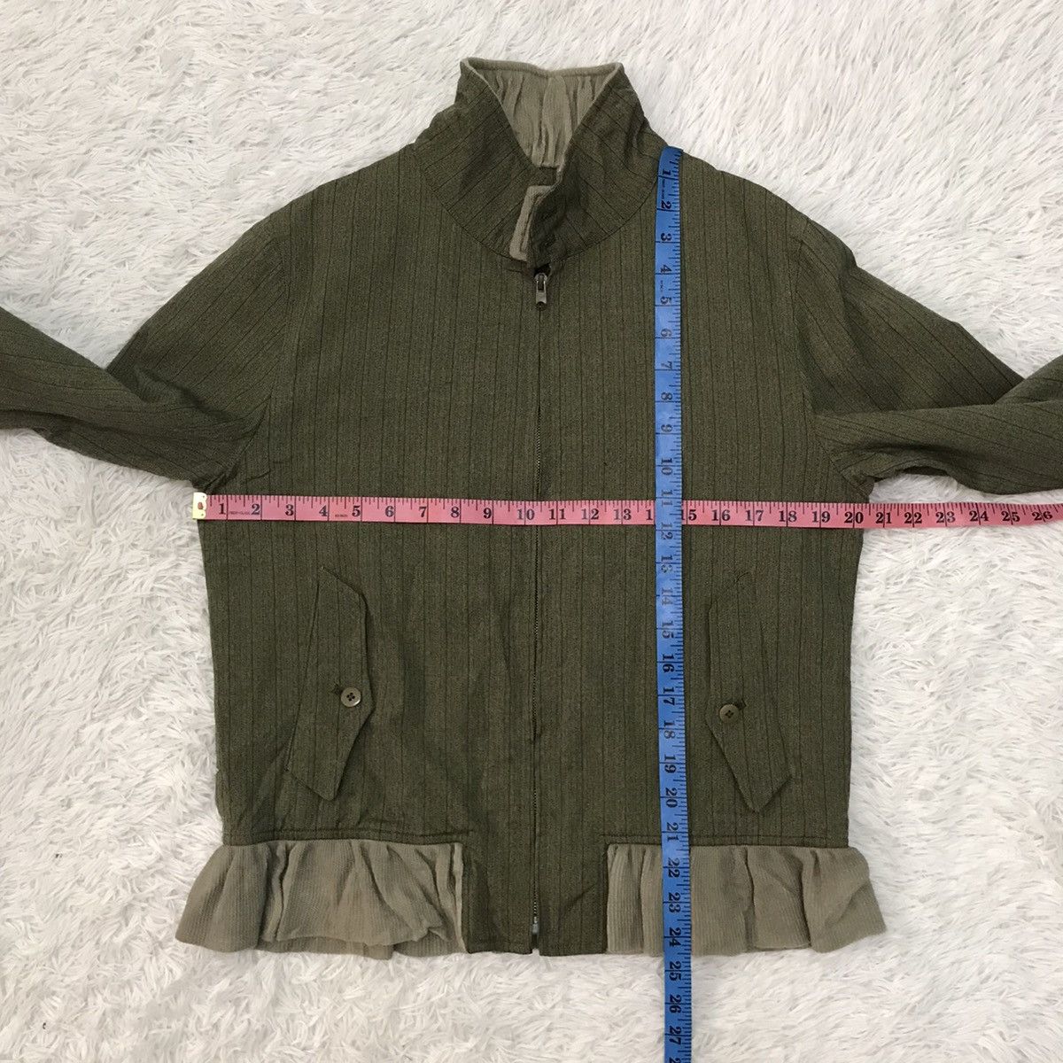 Japanese Brand Kiminori Morishita Rib Knit Jacket Size S / US 4 / IT 40 - 9 Thumbnail
