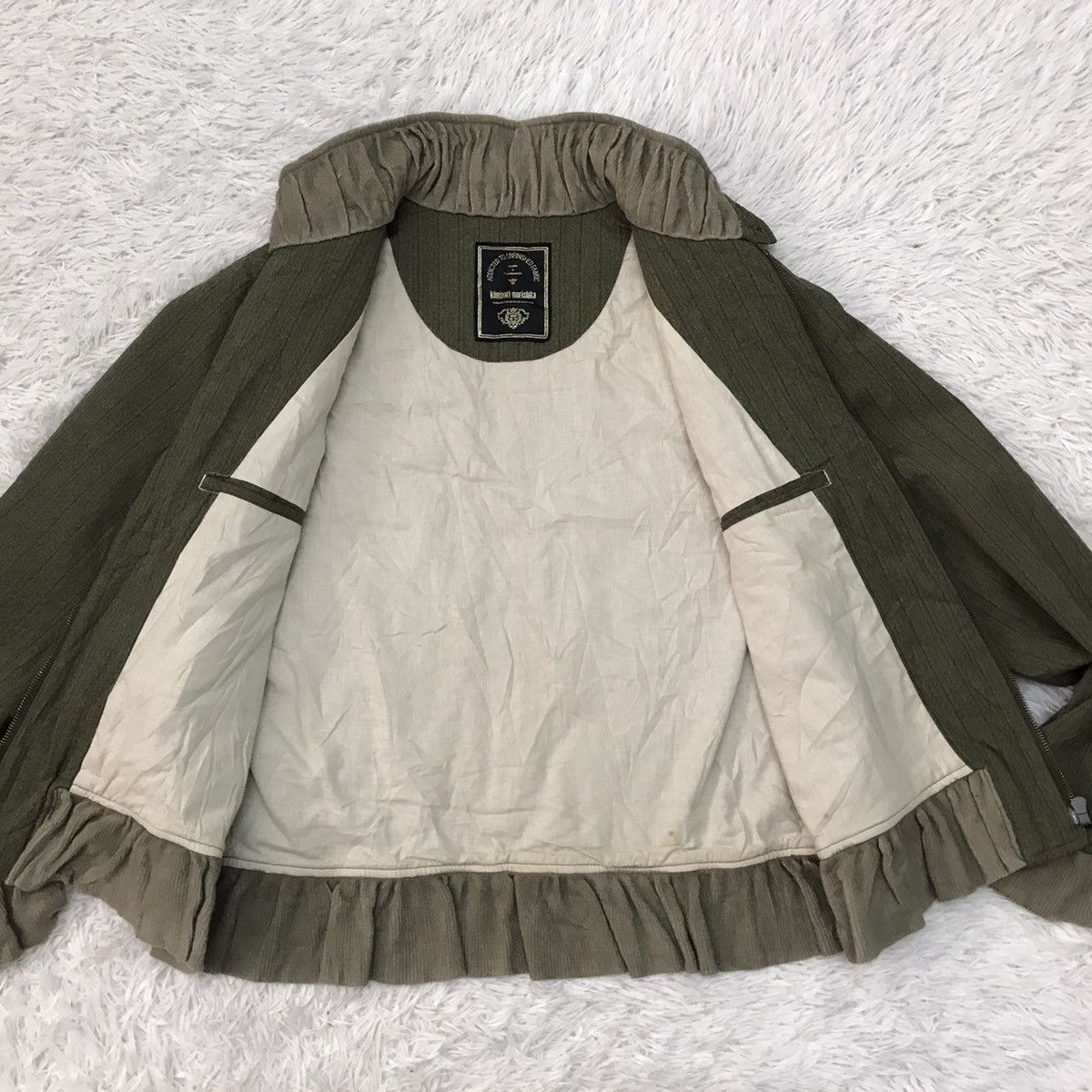 Japanese Brand Kiminori Morishita Rib Knit Jacket Size S / US 4 / IT 40 - 6 Thumbnail