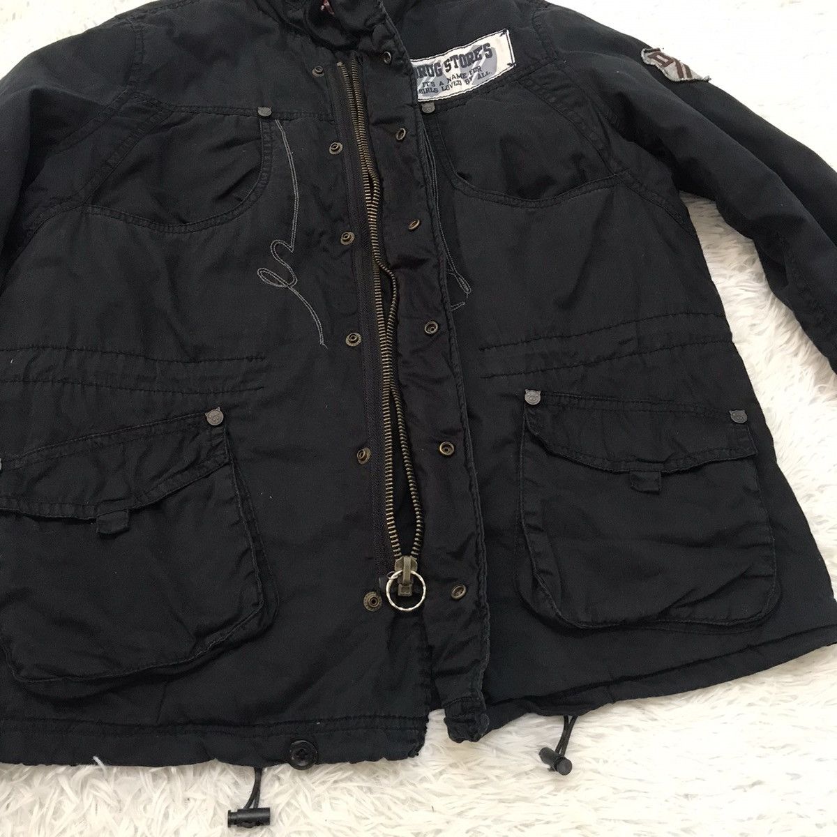 Japanese Brand Steals Design & Nice Printed Drug Stores Jacket Size US L / EU 52-54 / 3 - 14 Thumbnail