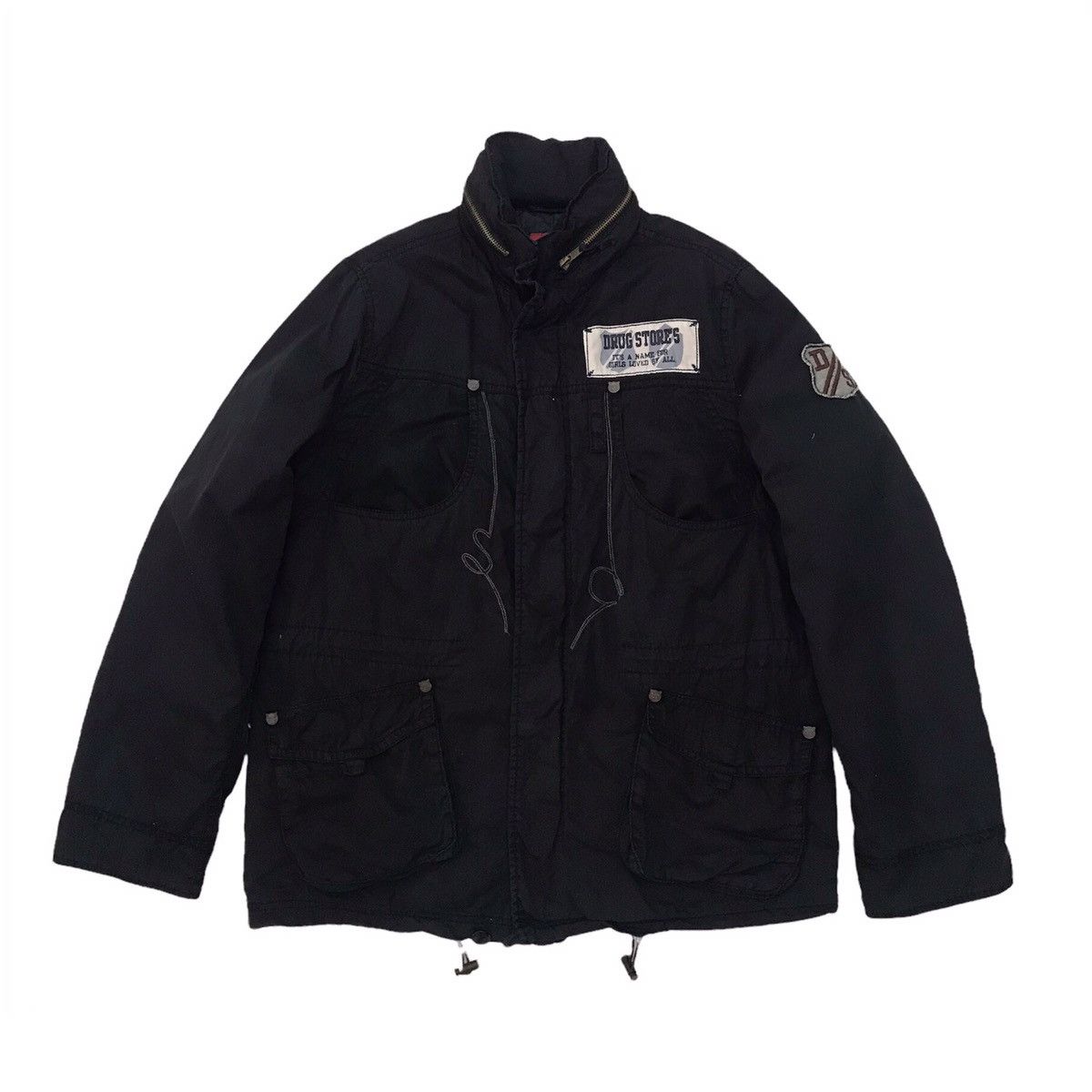 Japanese Brand Steals Design & Nice Printed Drug Stores Jacket Size US L / EU 52-54 / 3 - 2 Thumbnail