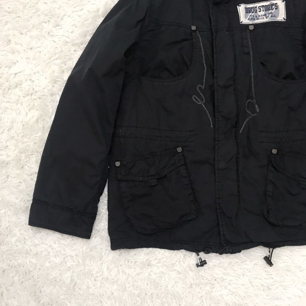 Japanese Brand Steals Design & Nice Printed Drug Stores Jacket Size US L / EU 52-54 / 3 - 3 Thumbnail