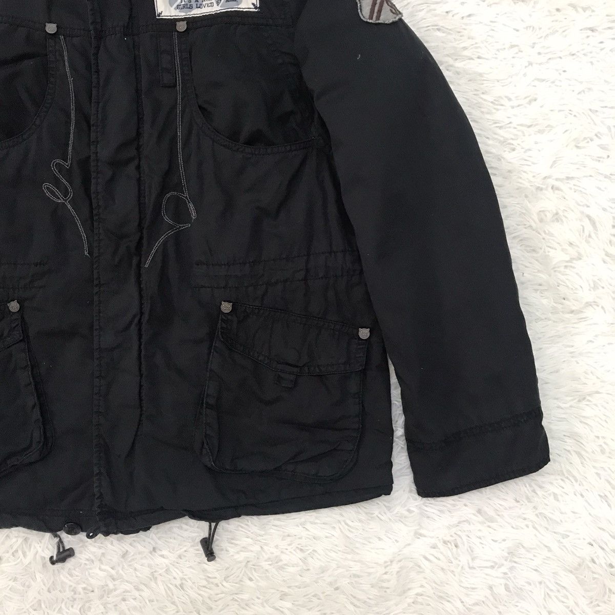 Japanese Brand Steals Design & Nice Printed Drug Stores Jacket Size US L / EU 52-54 / 3 - 4 Thumbnail