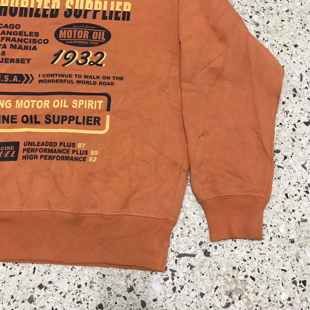 Japanese Brand 💥Steals💥76 Lubricants Motor Oil California Sweatshirt Size US L / EU 52-54 / 3 - 10 Thumbnail