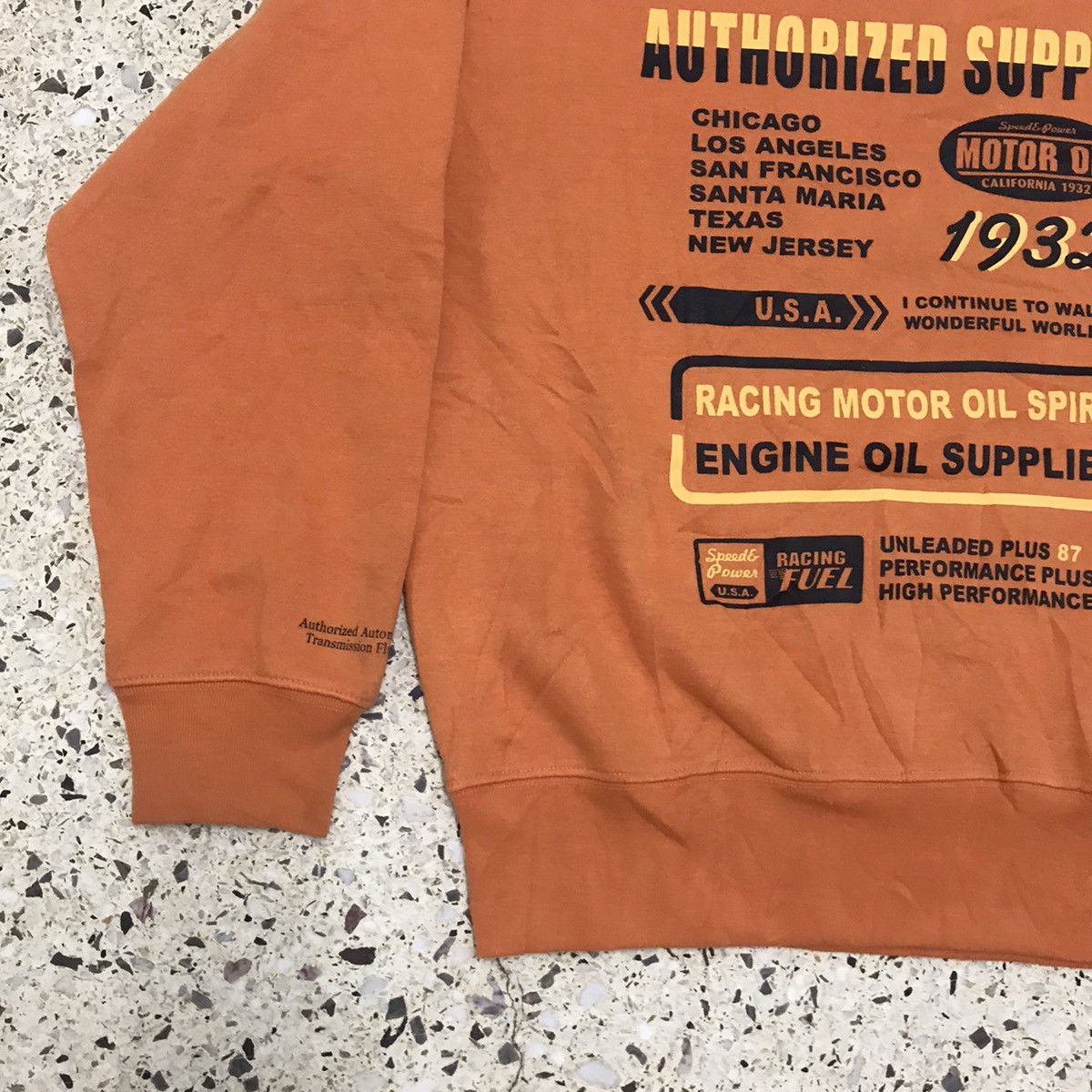 Japanese Brand 💥Steals💥76 Lubricants Motor Oil California Sweatshirt Size US L / EU 52-54 / 3 - 9 Thumbnail