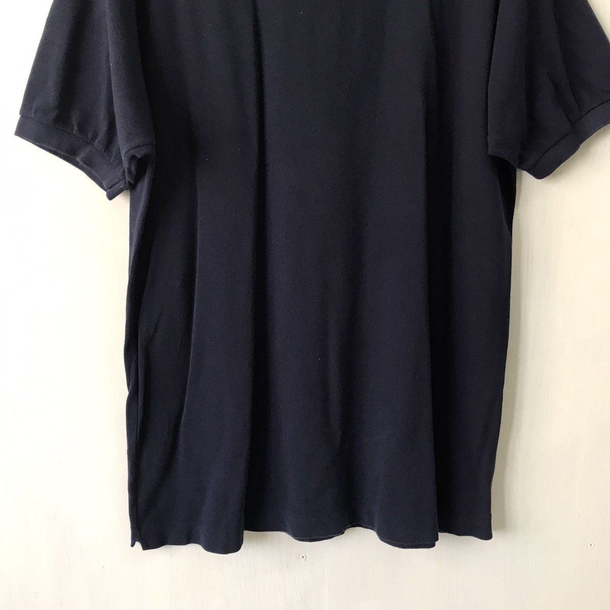 Lacoste 💥Steals💥Vtg Chemise Lacoste Collar Tee Made in France Size US L / EU 52-54 / 3 - 9 Thumbnail