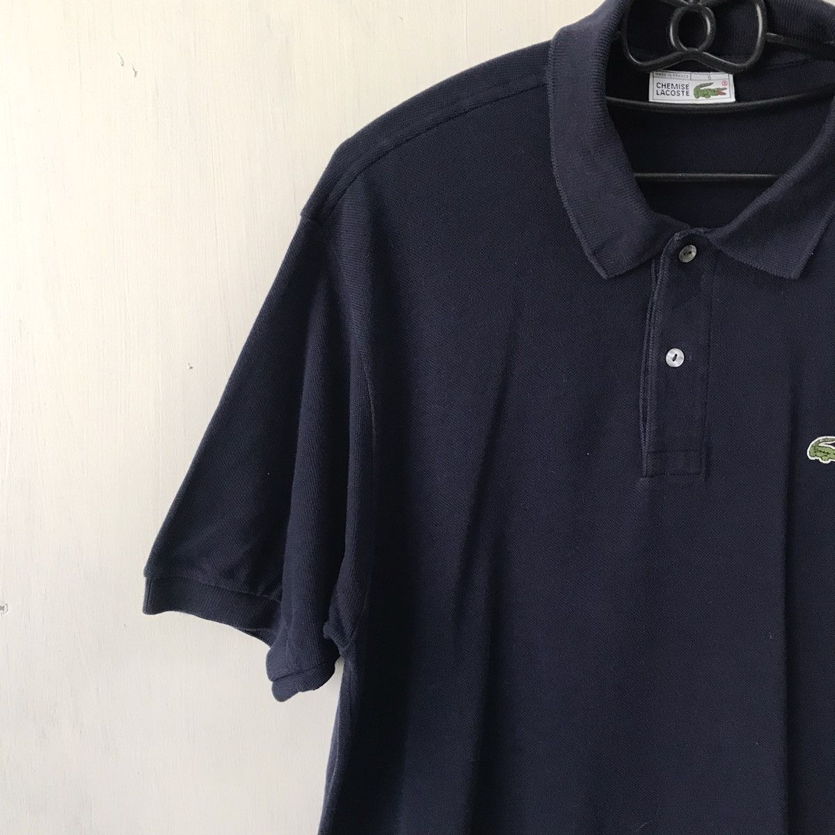 Lacoste 💥Steals💥Vtg Chemise Lacoste Collar Tee Made in France Size US L / EU 52-54 / 3 - 4 Thumbnail