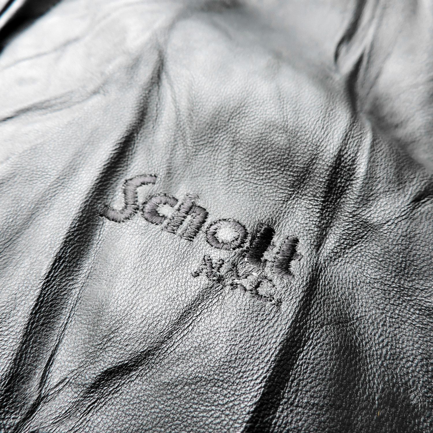 Schott × Vintage Schott Track Leather Jacket Size US L / EU 52-54 / 3 - 8 Thumbnail