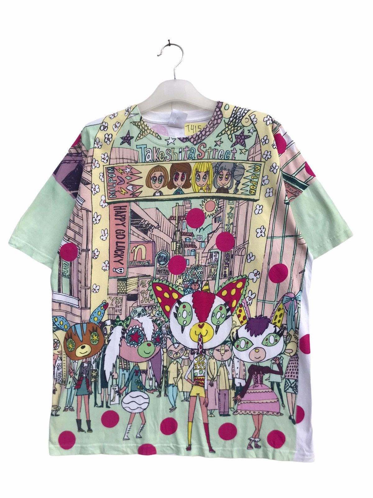 Anime Fullprint Japanese Cartoon Tees Size US XXL / EU 58 / 5 - 1 Thumbnail