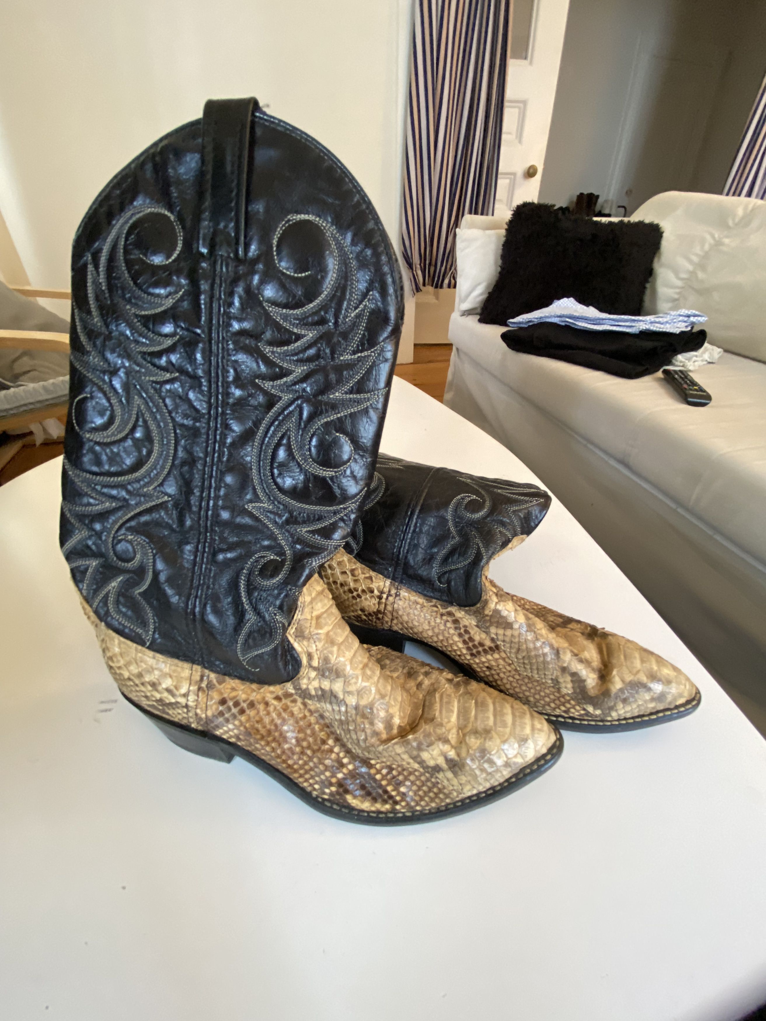 Other Authentic Python Cowboy Boots | Grailed