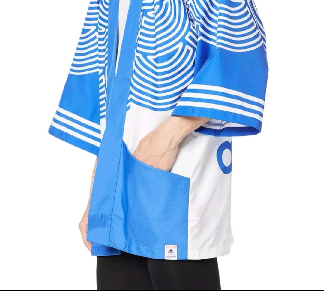 Adidas ADIDAS UNISEX KIMONO TOKYO PACK BOOKWEAR SHIRT STREETWEAR Size US L / EU 52-54 / 3 - 4 Thumbnail