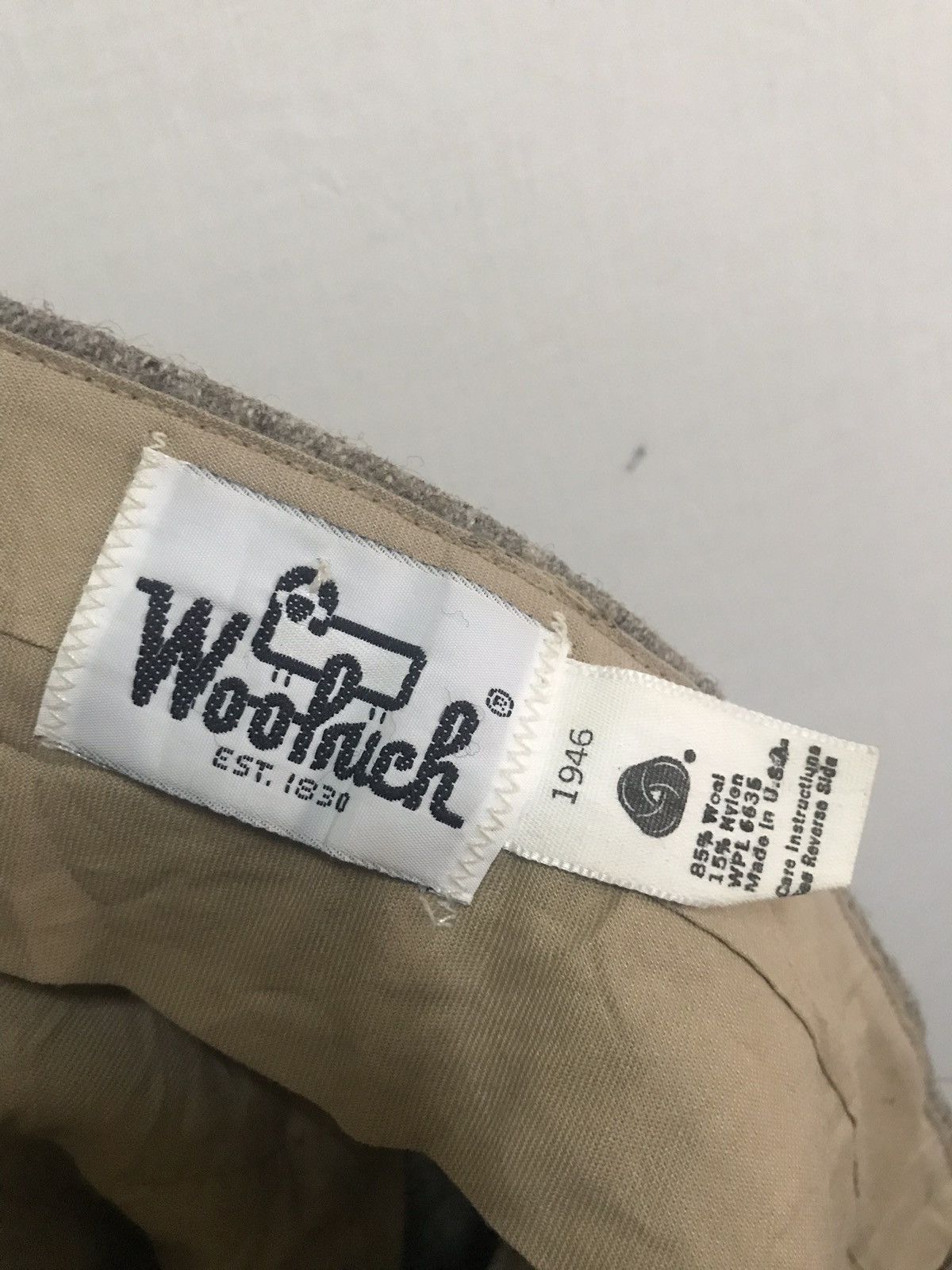 Vintage Vintage 80s Woolrich Wool Nylons Pants USA Size US 33 - 6 Thumbnail