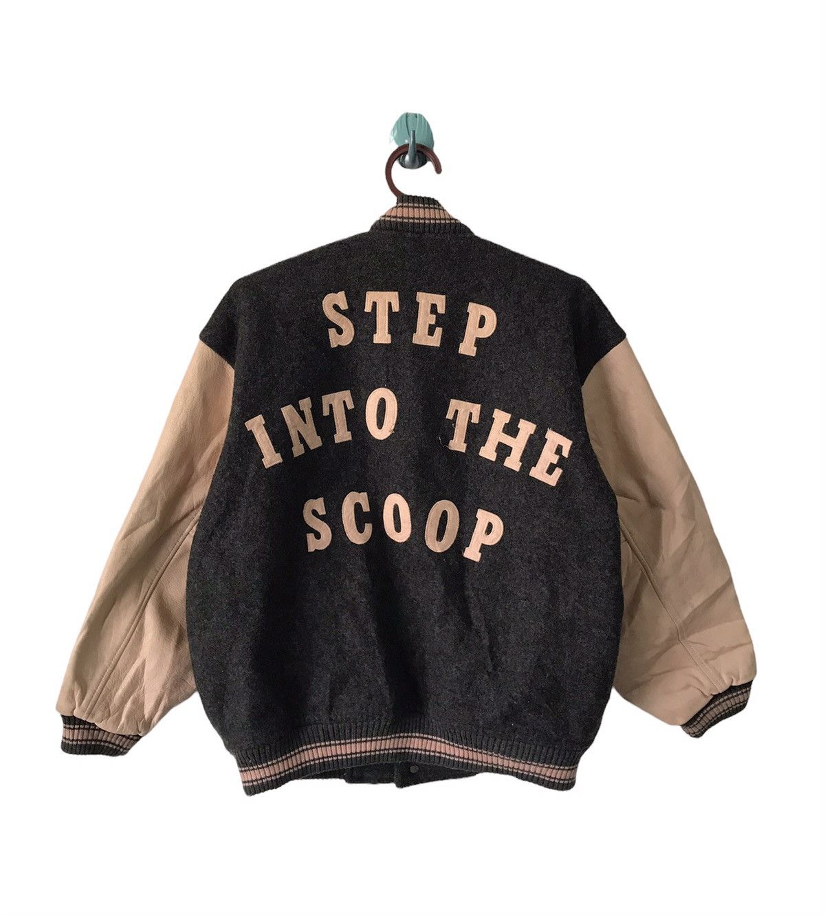 Japanese Brand × Vintage 💥Steals💥Vtg Scoop Varsity Jacket Made in Japan Size US M / EU 48-50 / 2 - 2 Thumbnail