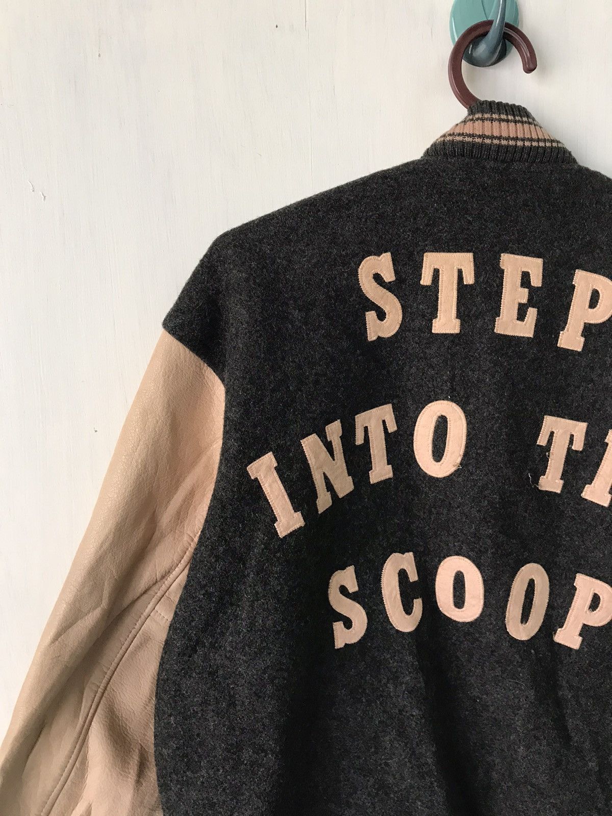 Japanese Brand × Vintage 💥Steals💥Vtg Scoop Varsity Jacket Made in Japan Size US M / EU 48-50 / 2 - 7 Thumbnail