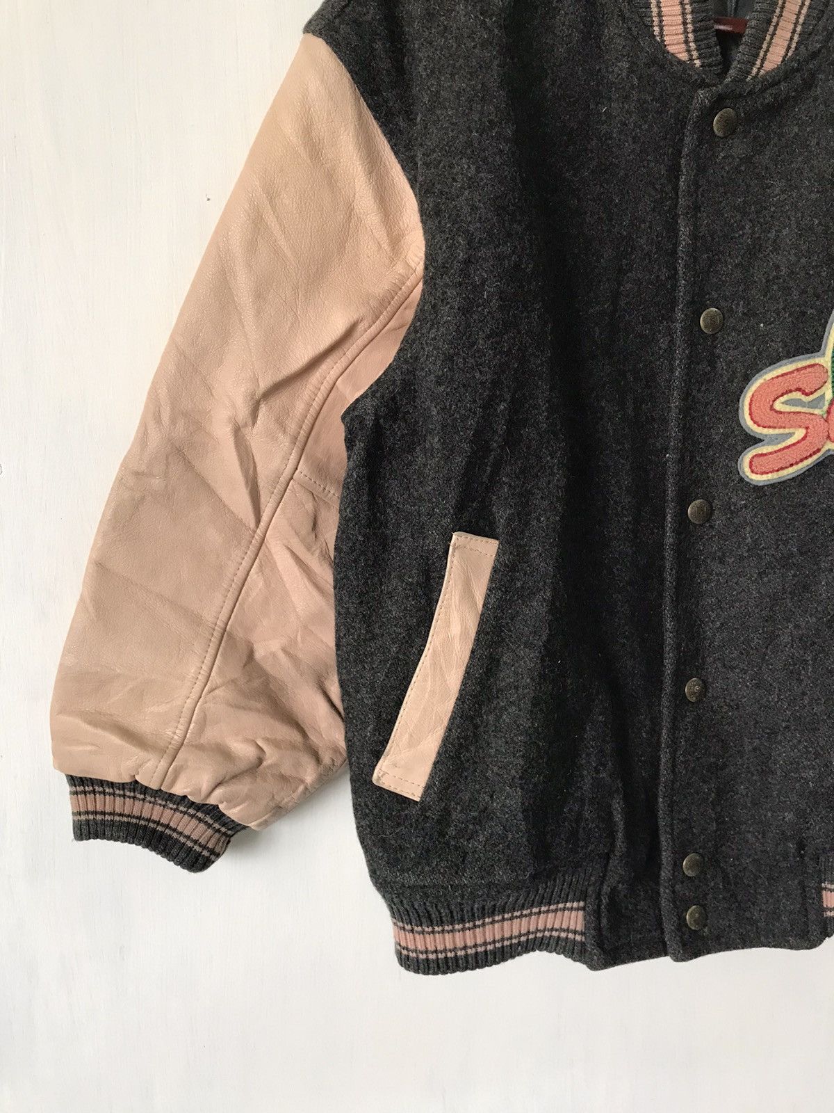 Japanese Brand × Vintage 💥Steals💥Vtg Scoop Varsity Jacket Made in Japan Size US M / EU 48-50 / 2 - 6 Thumbnail