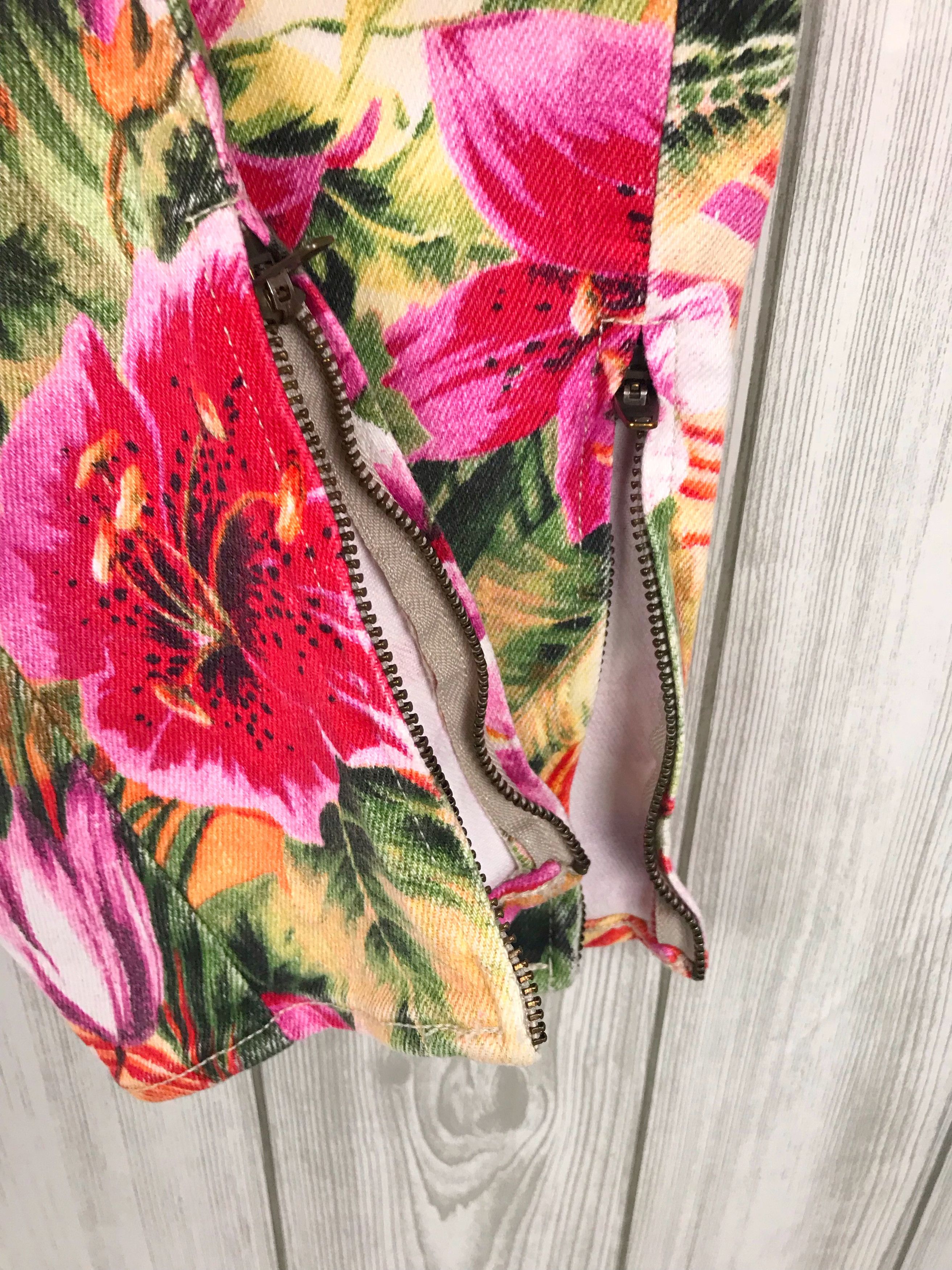 Denim & Supply Ralph Lauren DENIM & SUPPLY Ralph Lauren Floral Stretch Denim Jeans Size US 28 / EU 44 - 20 Thumbnail