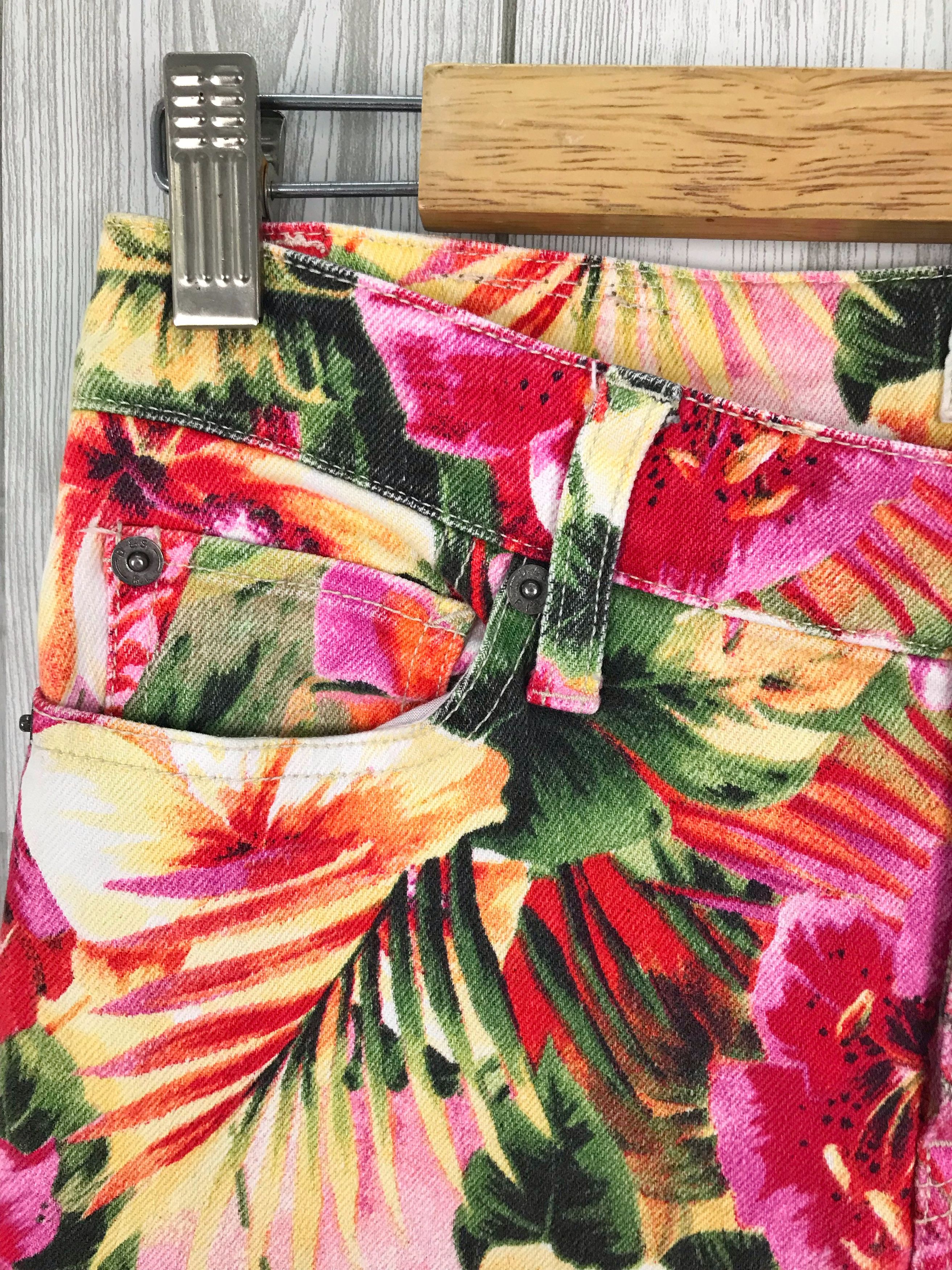 Denim & Supply Ralph Lauren DENIM & SUPPLY Ralph Lauren Floral Stretch Denim Jeans Size US 28 / EU 44 - 9 Thumbnail